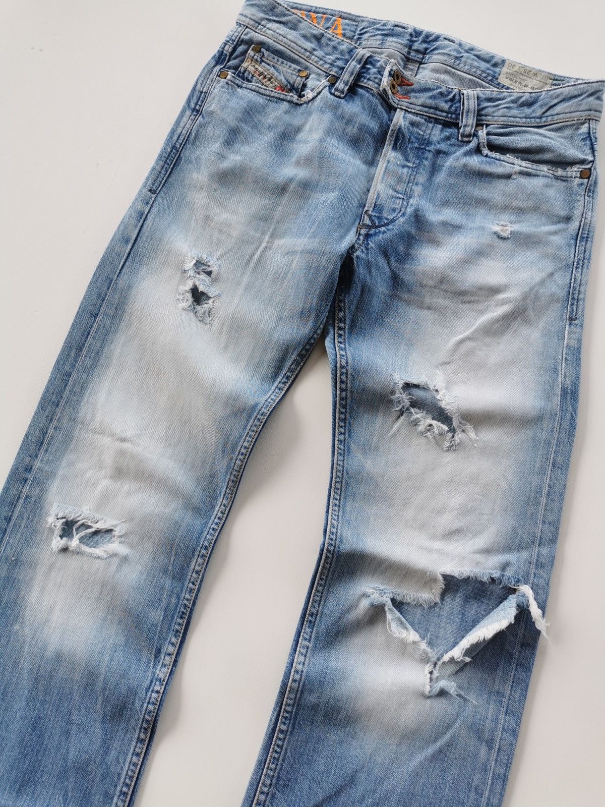 Diesel Ripped Diesel Dirtynewage Viker R Box Regular Straight Size US 30 / EU 46 - 3 Thumbnail