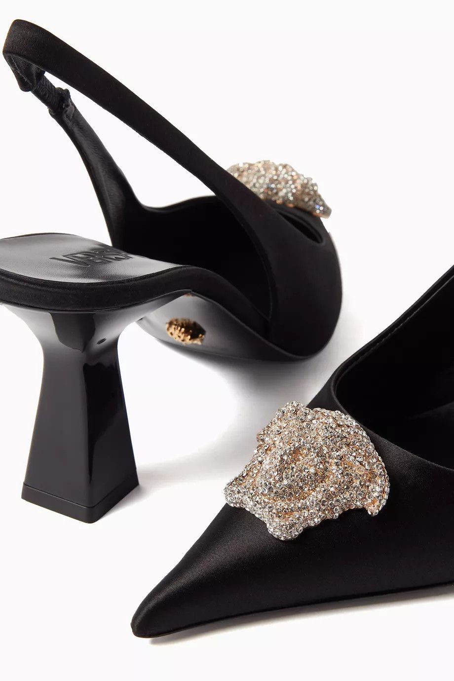 Versace o1y0226 Pumps in Black Size US 6 / IT 36 - 3 Thumbnail
