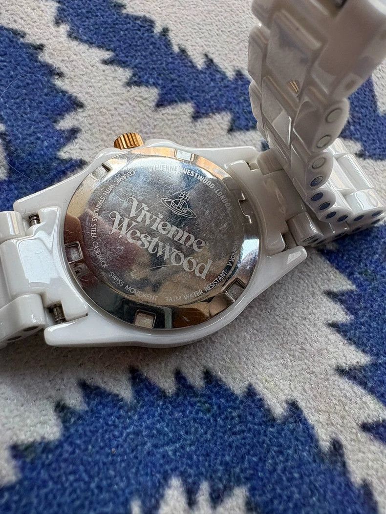 Vivienne Westwood Vivienne Westwood Vintage White Ceramic Watch Size ONE SIZE - 5 Thumbnail