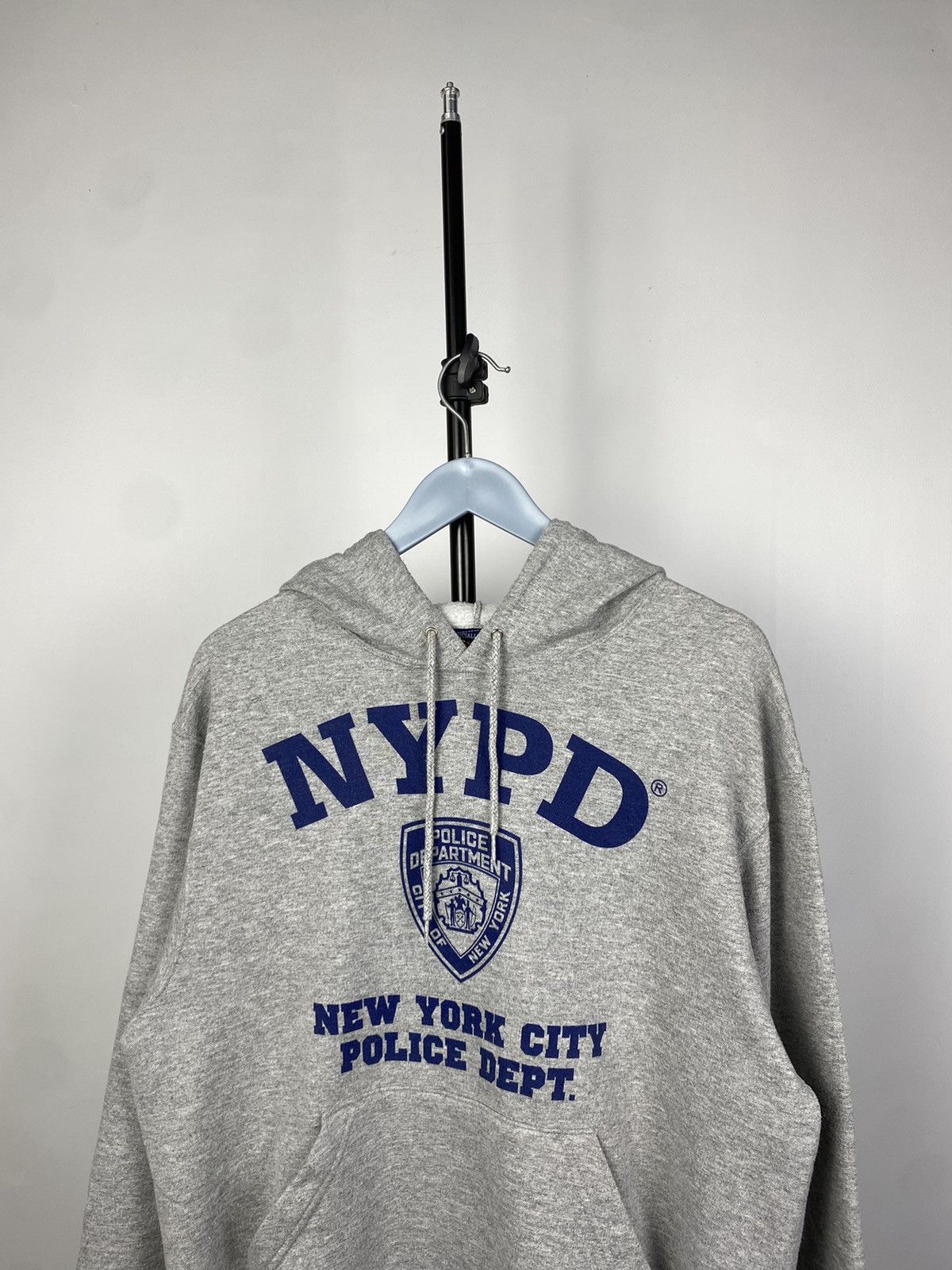 Vintage Vintage Y2k NYPD Boxy Sweatshirt Hoodie New York Police Size US M / EU 48-50 / 2 - 2 Thumbnail