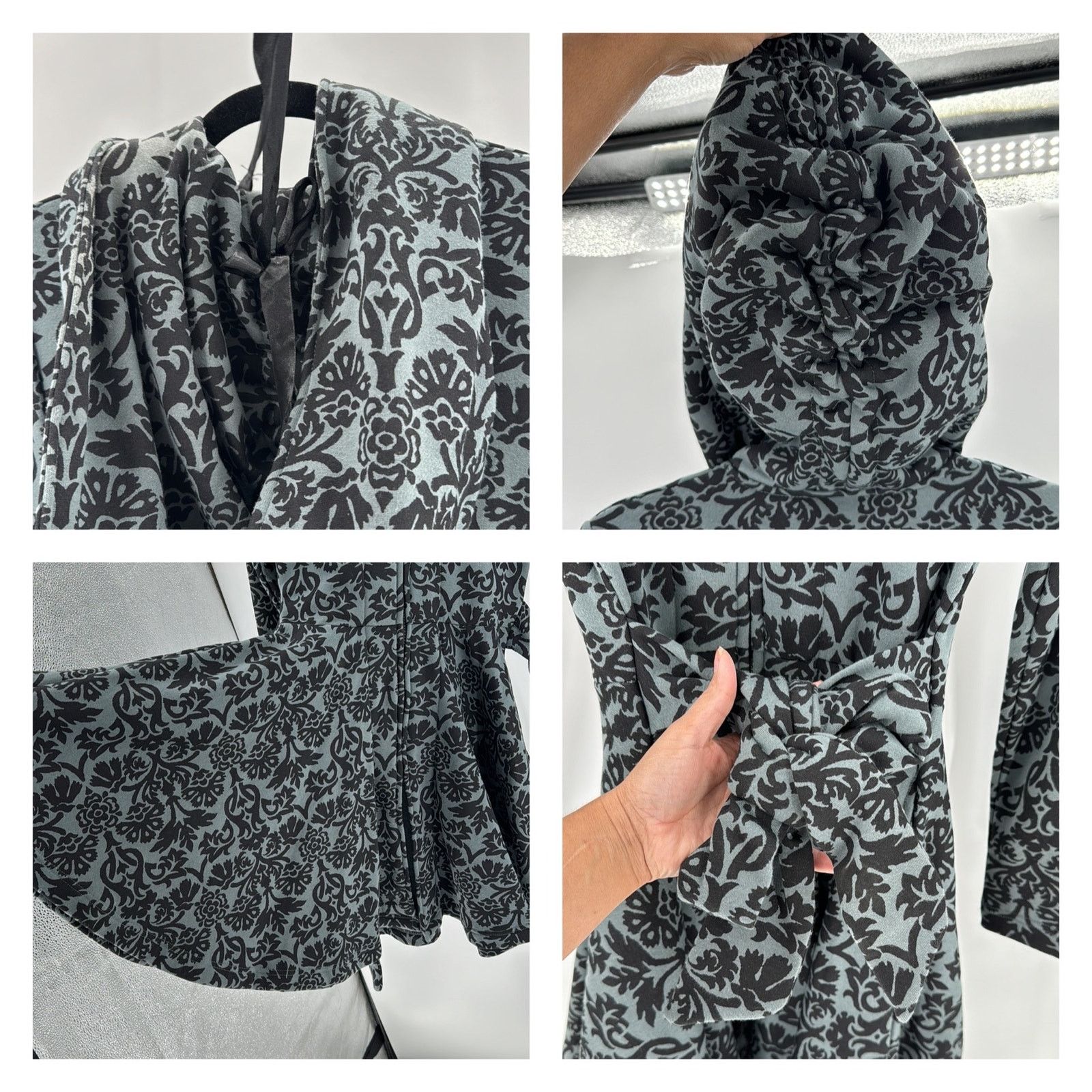 Other Effie’s Heart Claudia Coat damask print size xs whimisigoth Size XS / US 0-2 / IT 36-38 - 8 Thumbnail
