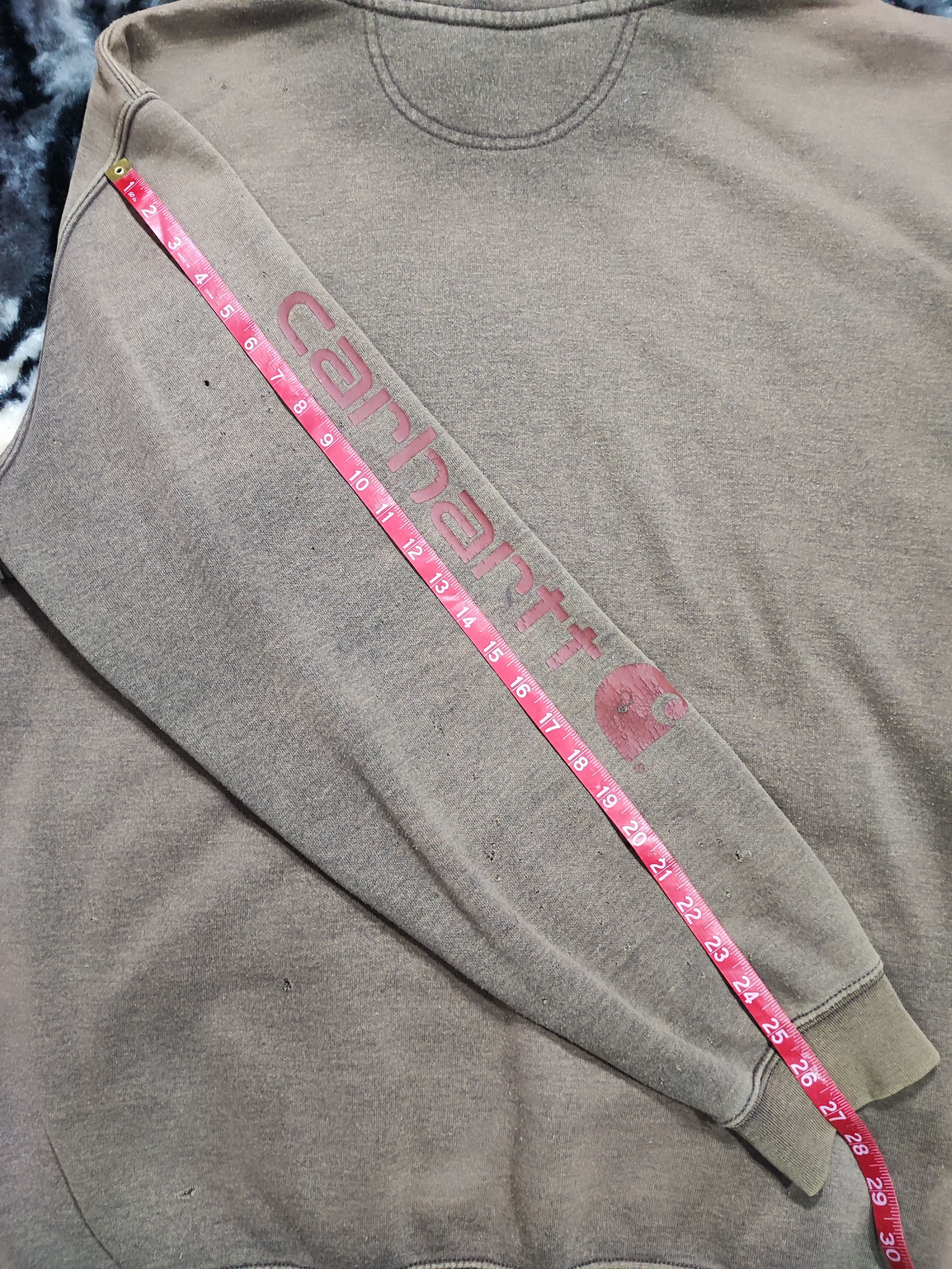 Carhartt × Vintage Travis Scott Sun Fade Distressed Thrashed Carhatt Size US XXL / EU 58 / 5 - 17 Thumbnail