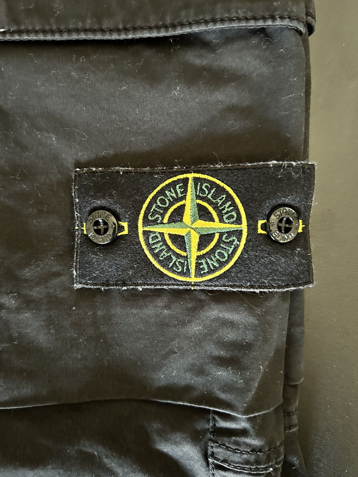 Stone Island STONE ISLAND Straight-Leg Cotton-Blend Twill Cargo Pants Size US 29 - 7 Thumbnail