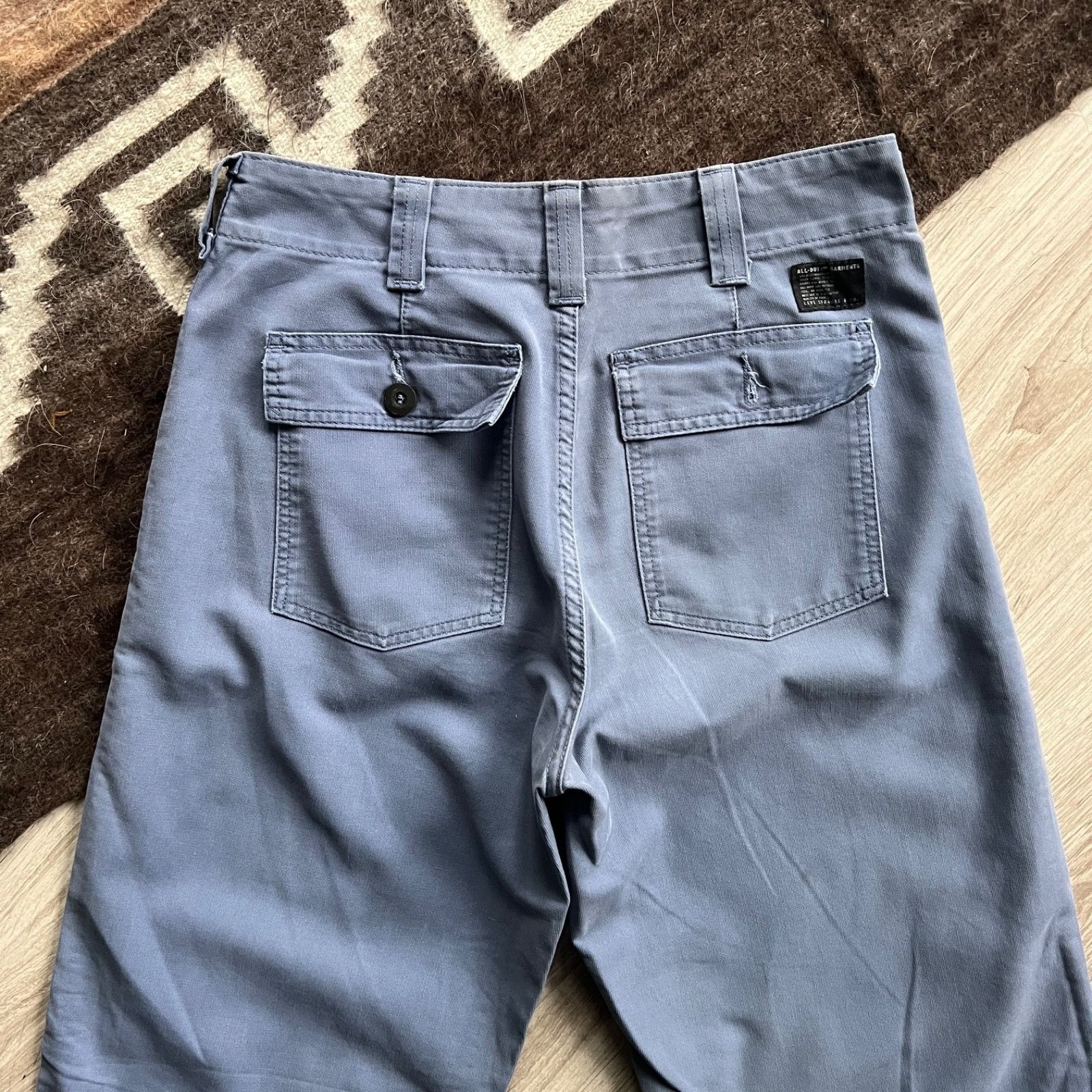 Levi's Levi’s Vintage All-Duty US Made Gray Blue Button Fly Work Ut Size US 30 / EU 46 - 6 Thumbnail