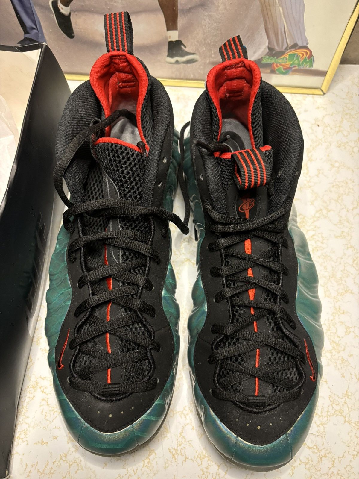 Jordan Brand Nike Foamposite ‘gone fishin’ Size US 13 / EU 46 - 2 Thumbnail