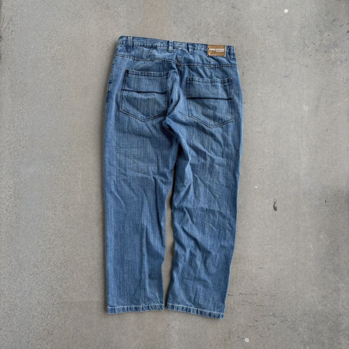 Southpole × Vintage Vintage Y2K Evolution Baggy Blue jeans Skater pants rare 38 Size US 40 / EU 56 - 7 Thumbnail