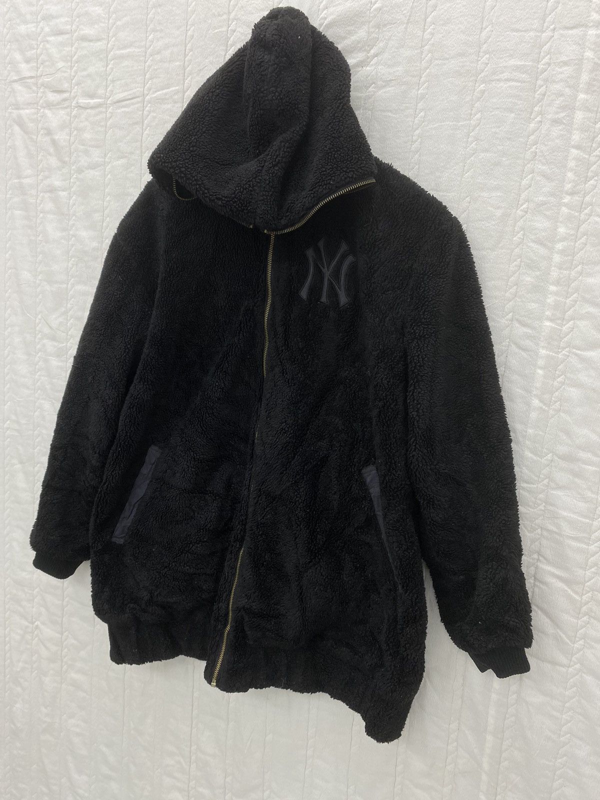 MLB × New York Yankees (N) MLB LB-03 REVERSIBLE HOODIE BOMBER JACKET FULL ZIP Size US M / EU 48-50 / 2 - 9 Thumbnail