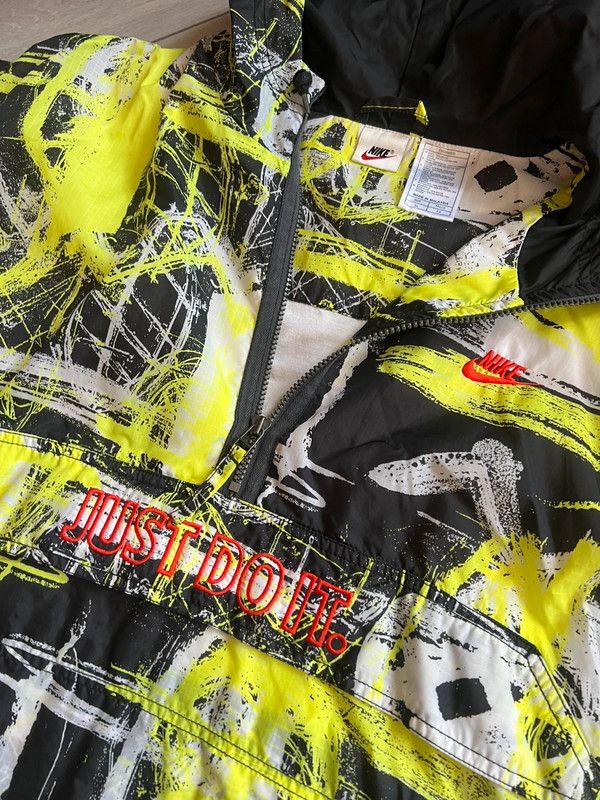 Nike × Vintage jacket outdoor XL Nike Just do it vintage 90S Size US XL / EU 56 / 4 - 3 Thumbnail