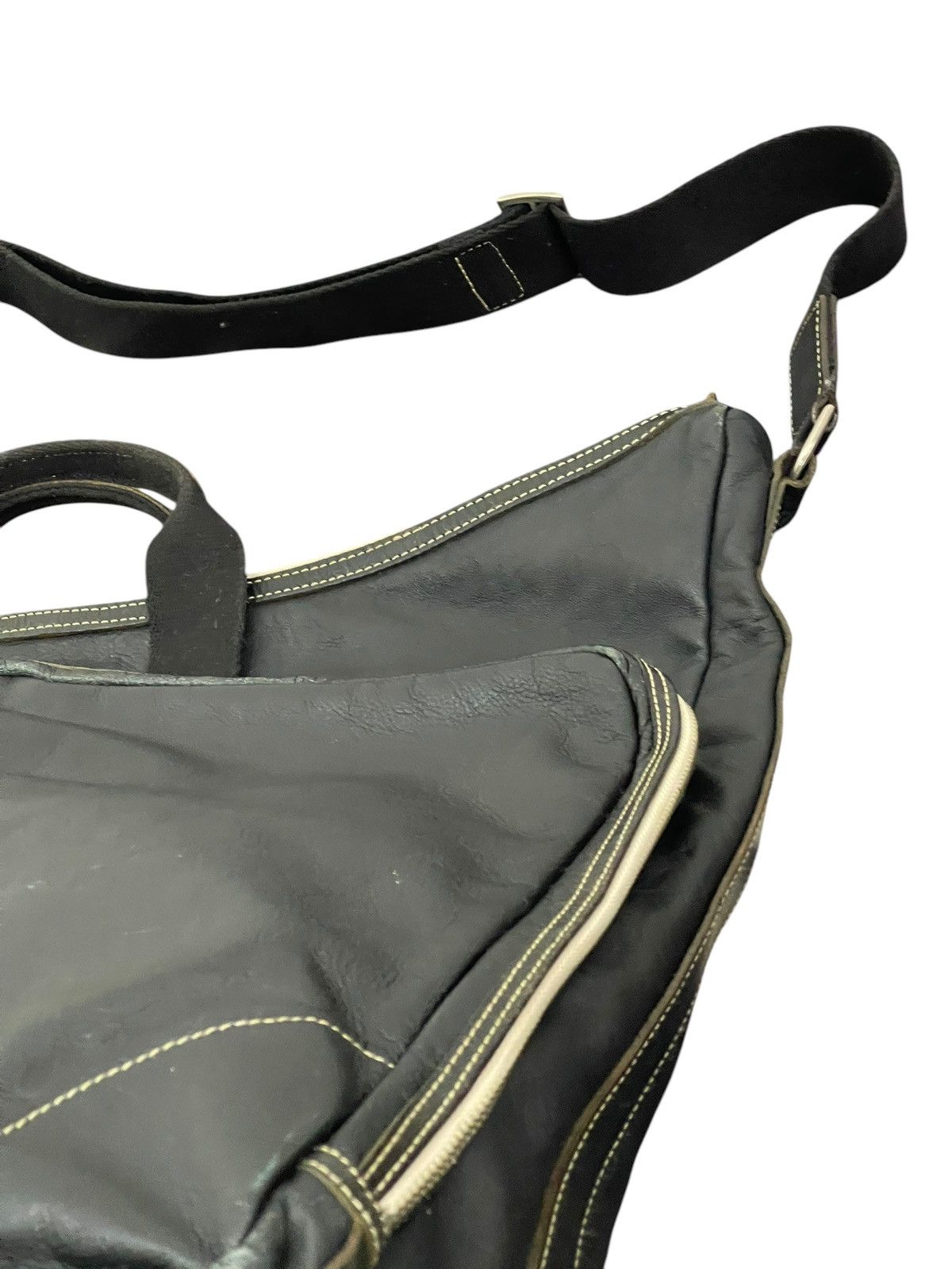 Genuine Leather Full Leather Nasimo Duffle Travel Bag 1🟩9 Size ONE SIZE - 11 Thumbnail