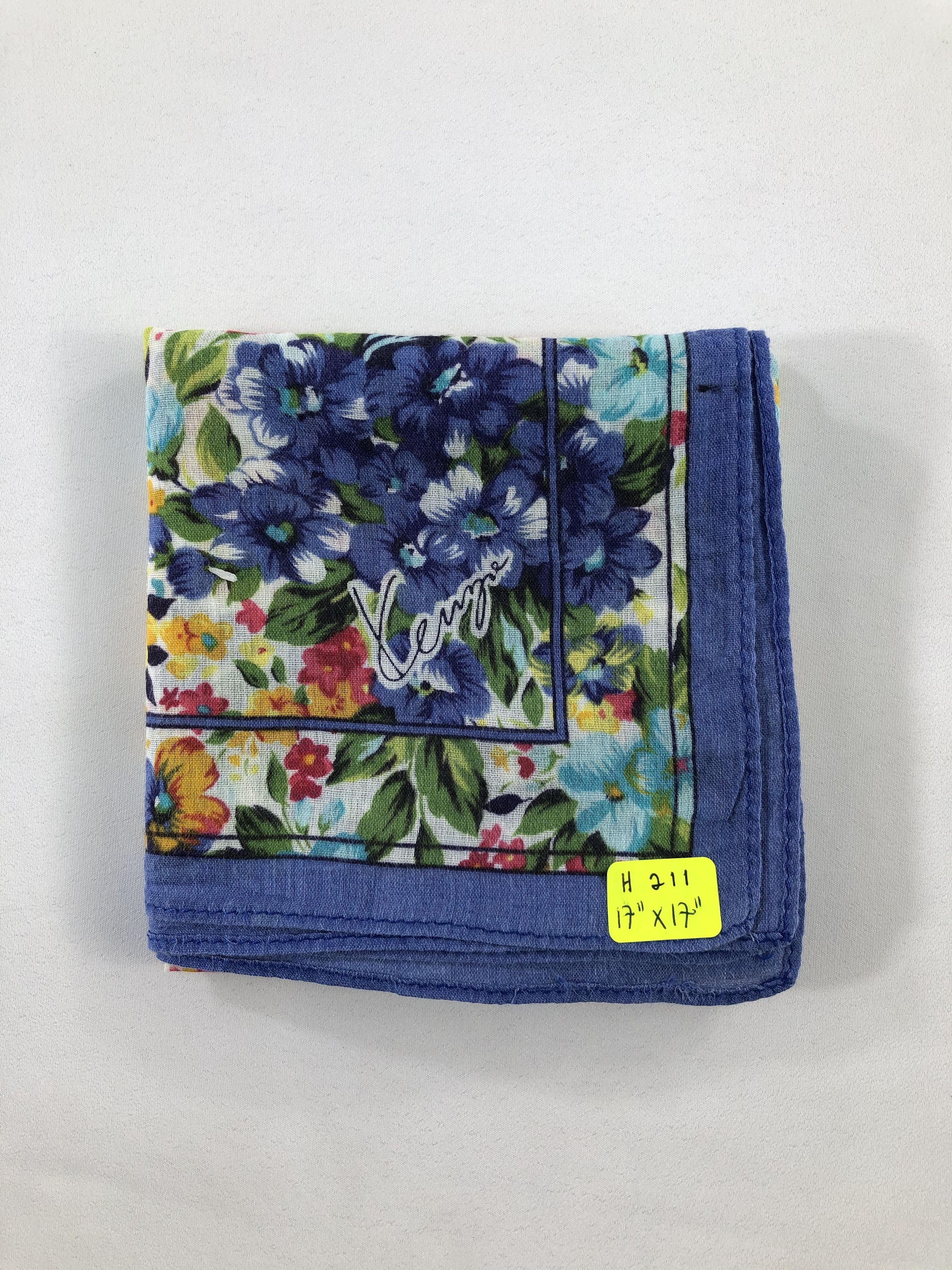 Kenzo × Vintage Kenzo Handkerchief / Bandana / Neckerchief / Babushka Size ONE SIZE - 4 Thumbnail