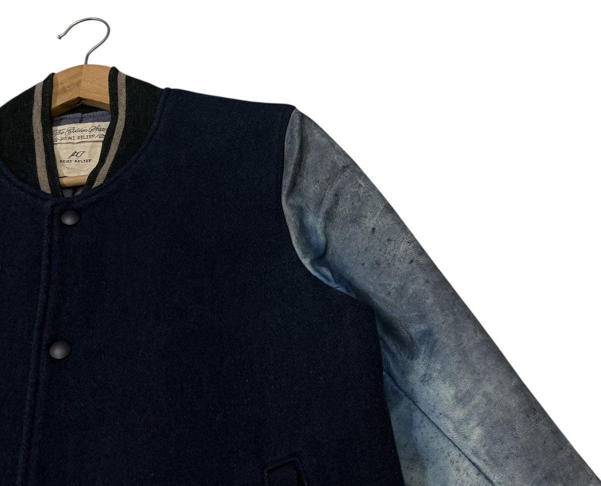Remi Relief Vintage Remi Relief Golden State Wool Leather Varsity Jacket Size US S / EU 44-46 / 1 - 3 Thumbnail