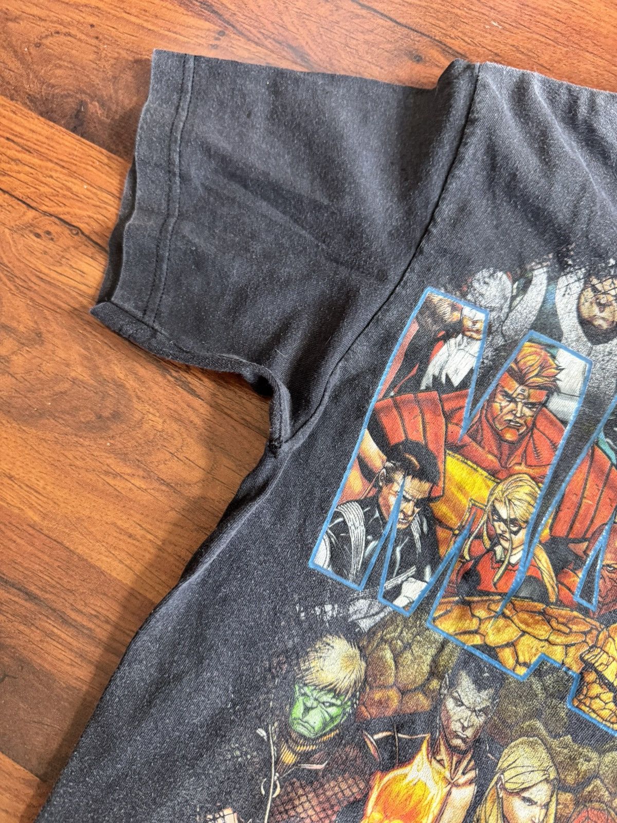 Marvel Comics MARVEL Civil War All Over Print T Shirt Black Cotton Size US M / EU 48-50 / 2 - 7 Thumbnail