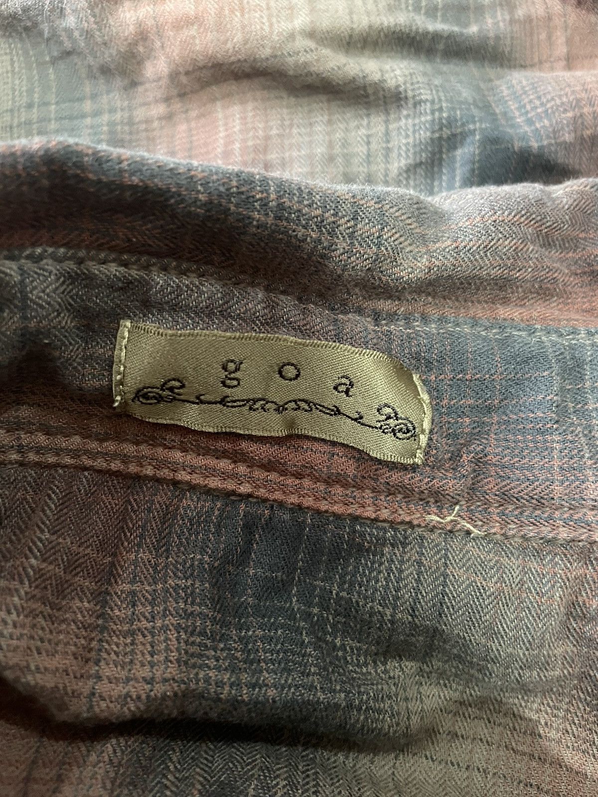 GOA Japanese Brand GOA Button Long Blouse Size ONE SIZE - 3 Thumbnail