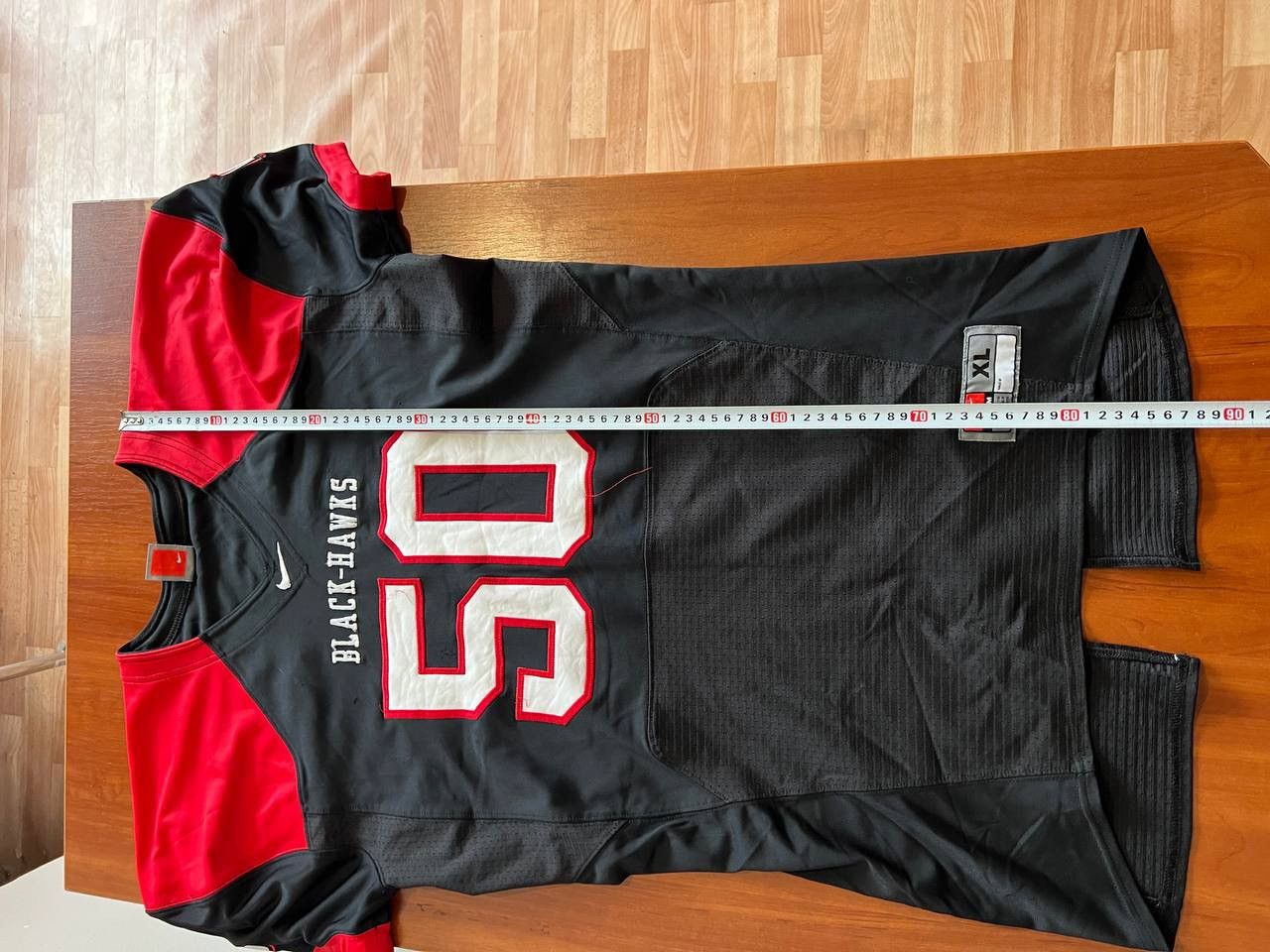 NHL 90’S RARE BLACK-HAWKS #50 PLAYER ISSUED GAME NIKE JERSEY XL Size US XL / EU 56 / 4 - 23 Thumbnail