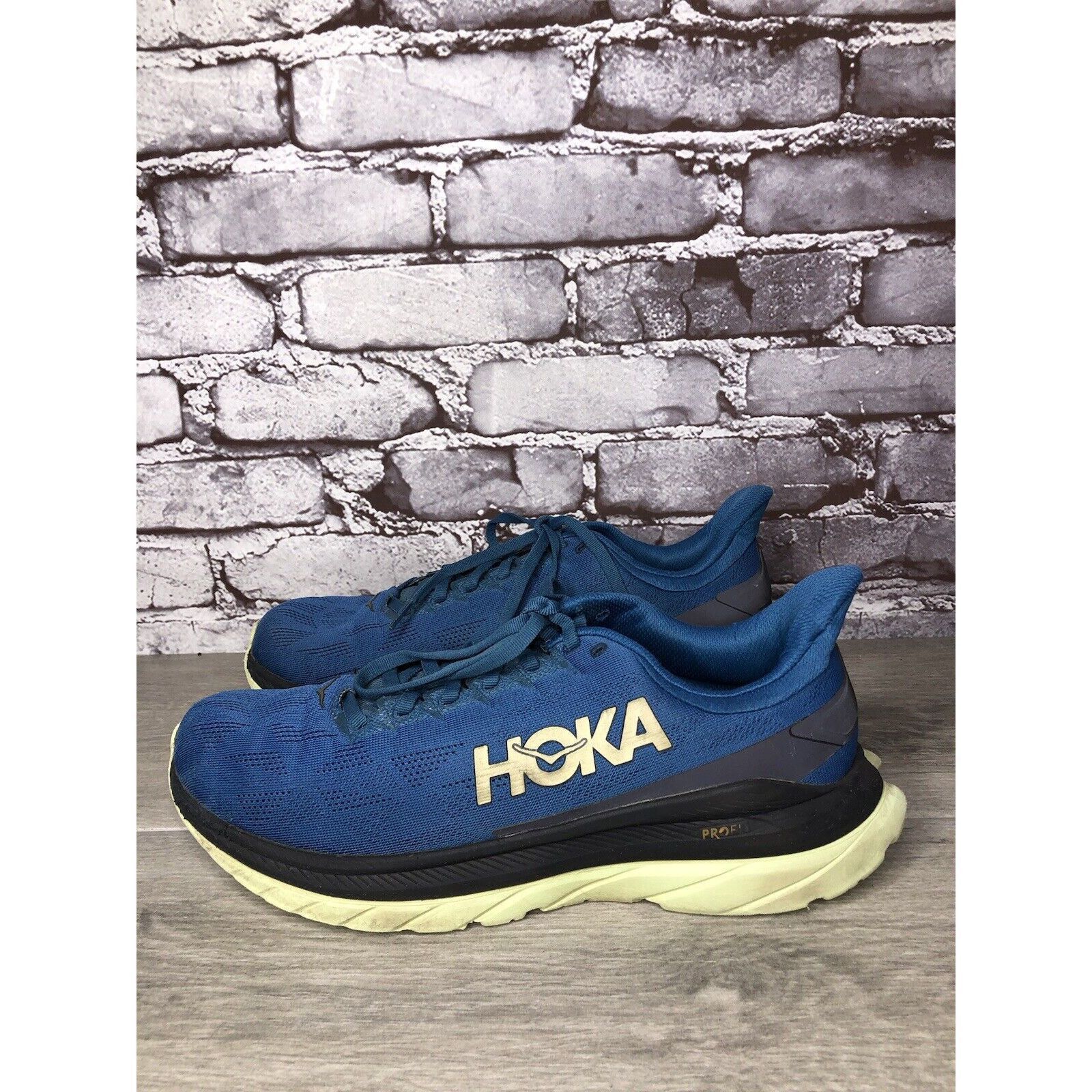Hoka Hoka One One Mach 4 Blue Coral Synthetic Lace Up Running Sho Size US 9.5 / EU 42-43 - 21 Thumbnail