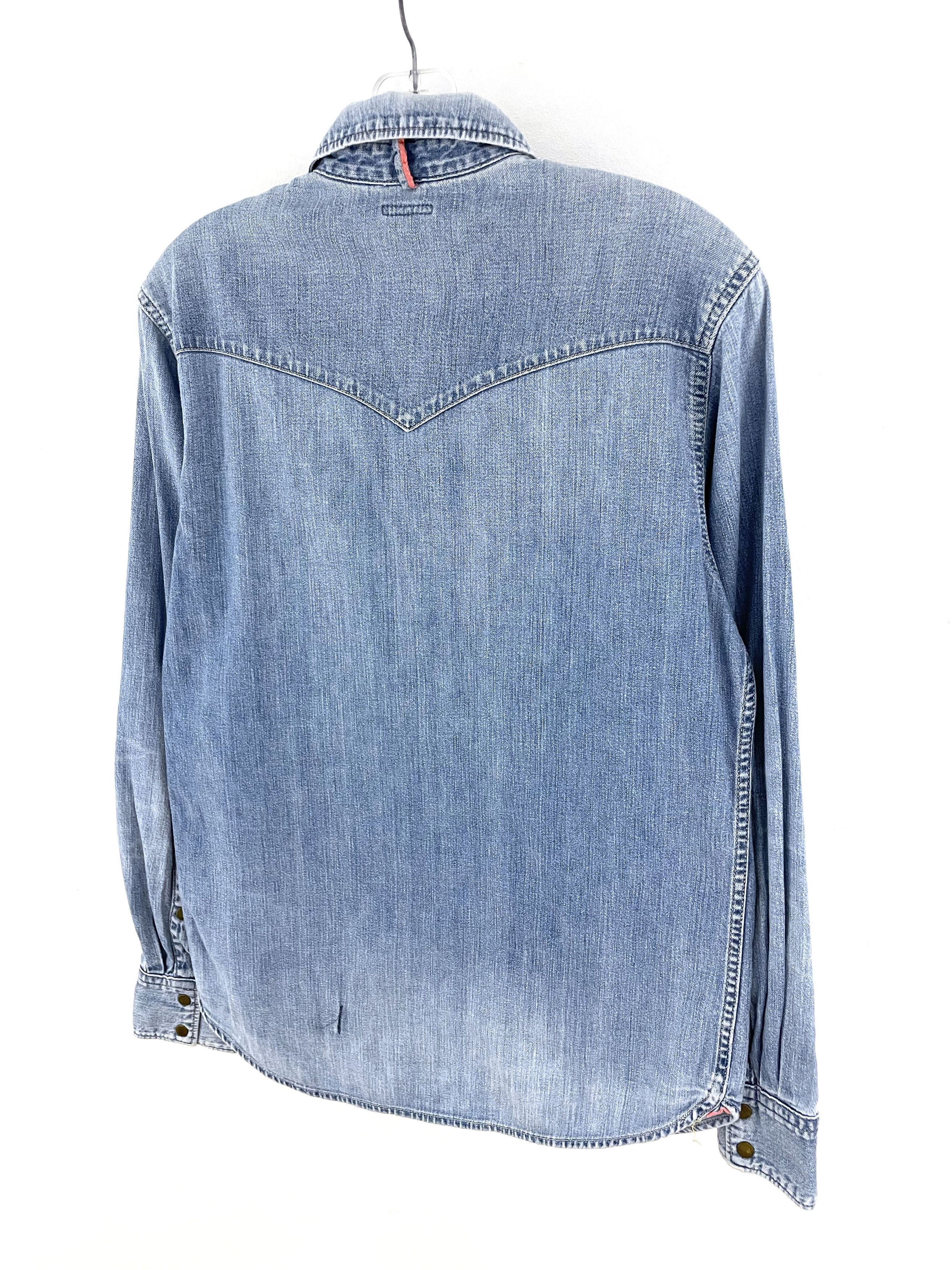 Kapital Western Denim Shirt Size US M / EU 48-50 / 2 - 12 Thumbnail