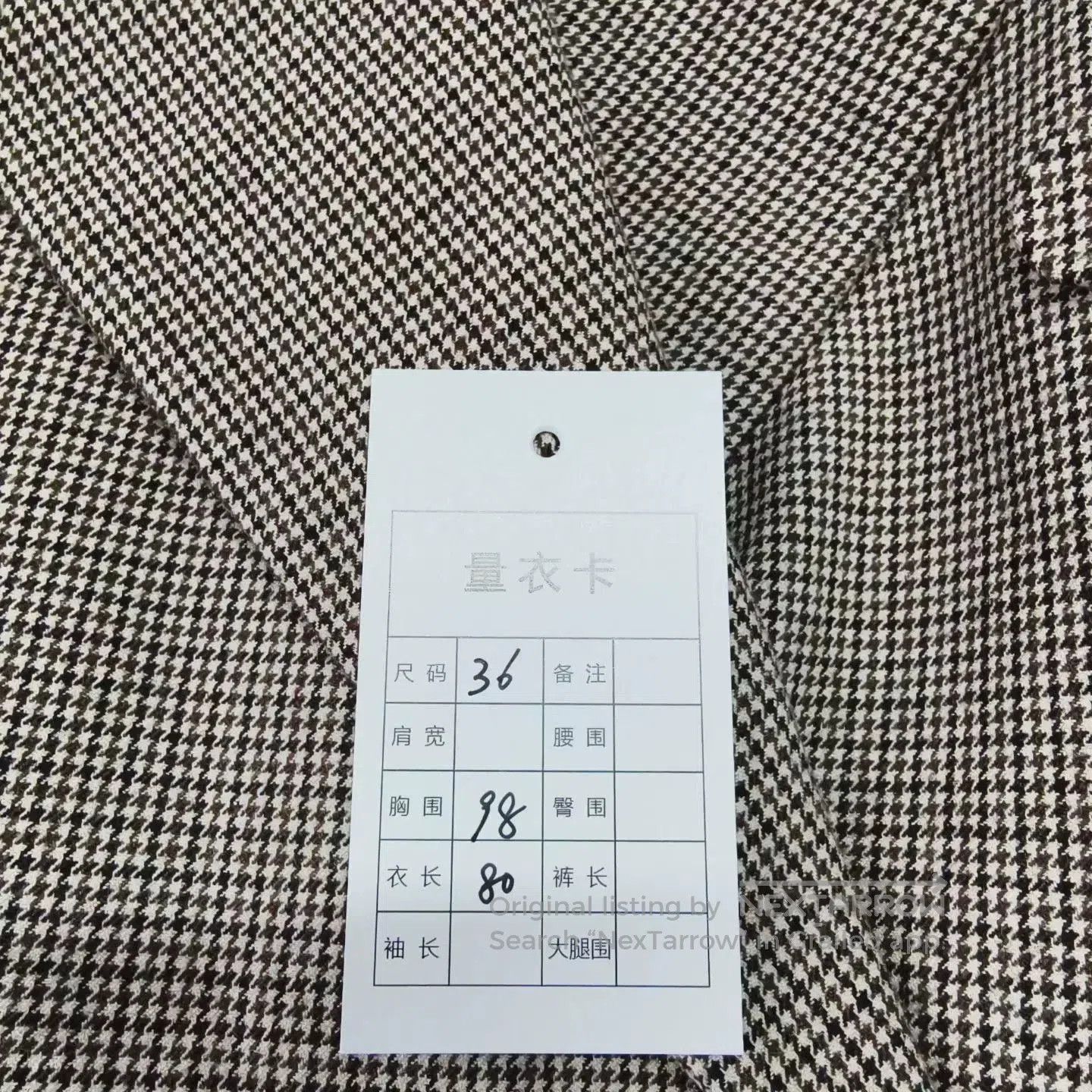 Fendi Fendi Houndstooth Suit Vest and Turtleneck Set. Size S / US 4 / IT 40 - 7 Thumbnail