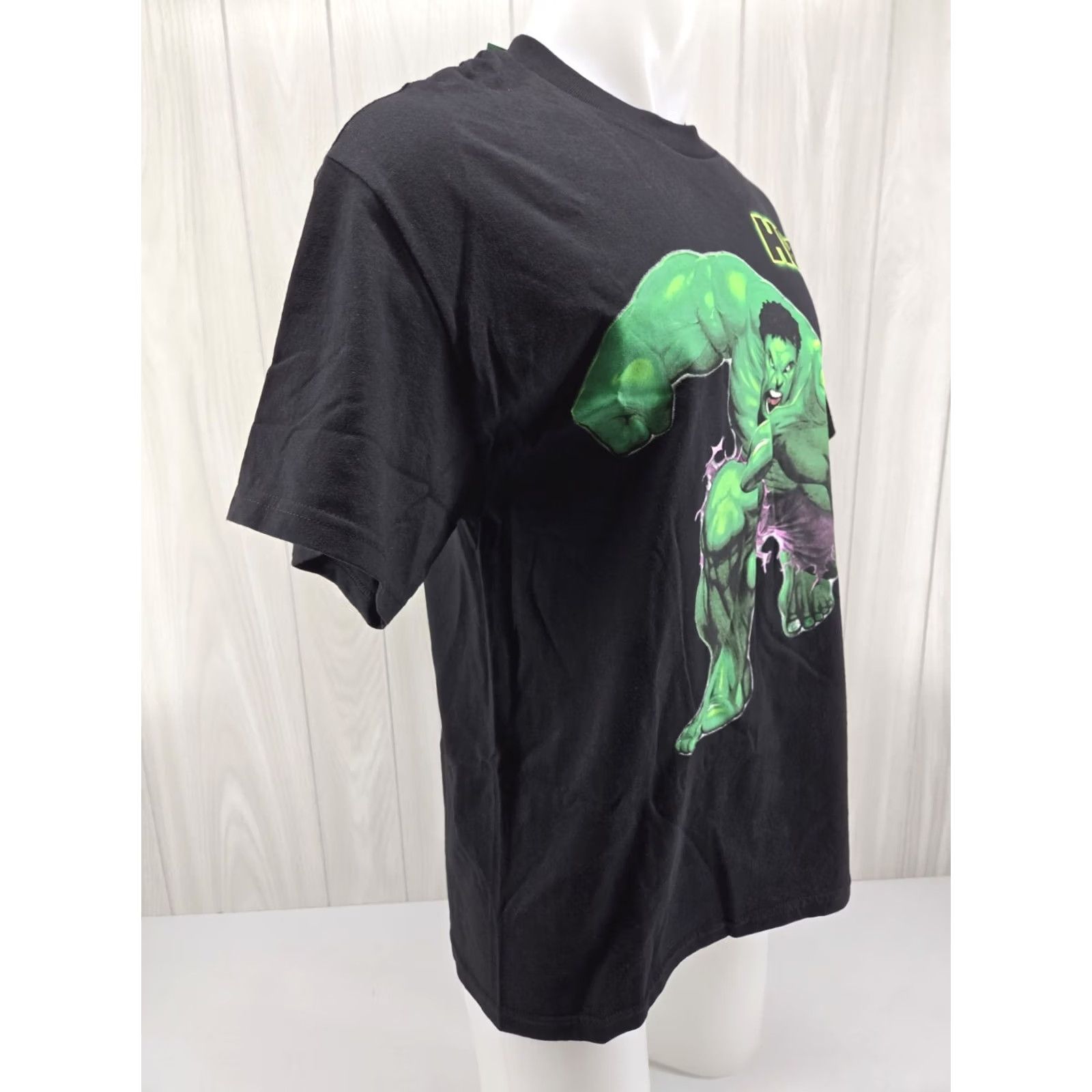 Vintage VINTAGE Marvel Comics The Hulk 2003 Movie Promo T-Shirt Mens Large Black Cotton Blend Short Sleeve NWT Size US L / EU 52-54 / 3 - 7 Thumbnail