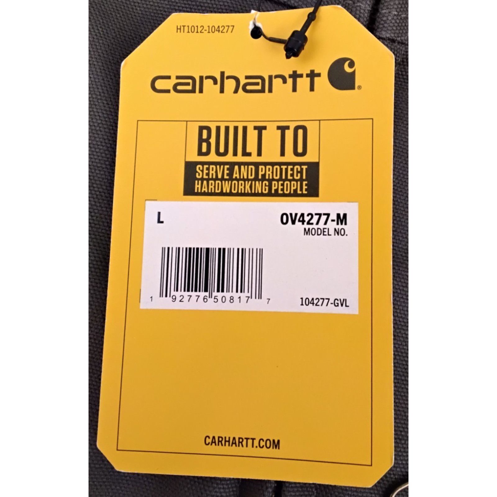 Carhartt Carhartt Canvas Duck Fleece Lined Vest Men's L Gray NWT Size US L / EU 52-54 / 3 - 15 Thumbnail