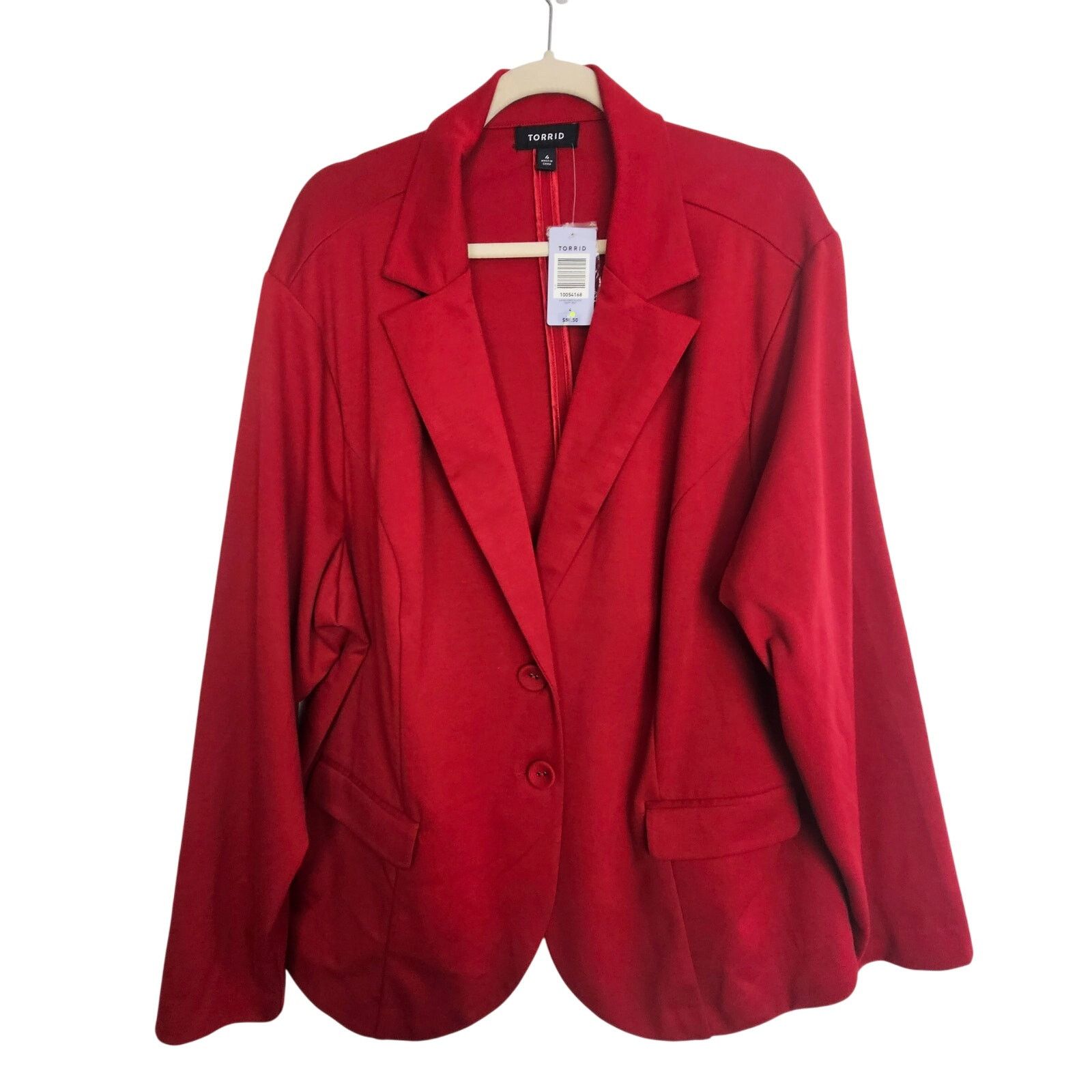 Corridor Torrid Womens Ponte Blazer Size 4X Career Work Office Corp Size 4XL / US 24-26 - 1 Thumbnail