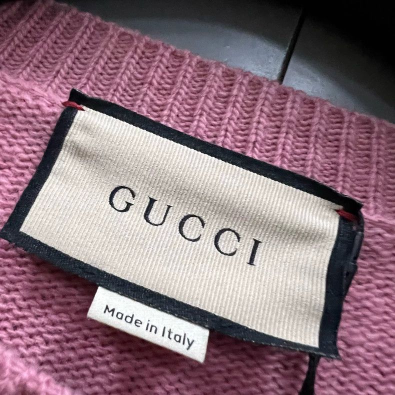 Gucci Gucci Cartoon cat embellished knitwear 2502-Nextarrow Size US S / EU 44-46 / 1 - 2 Thumbnail