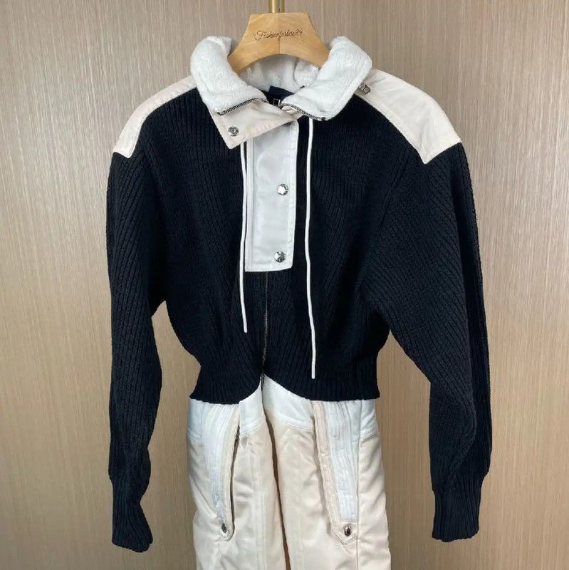 Louis Vuitton Louis Vuitton Color Block Nylon Women's Windbreaker 0089 Size L / US 10 / IT 46 - 1 Thumbnail