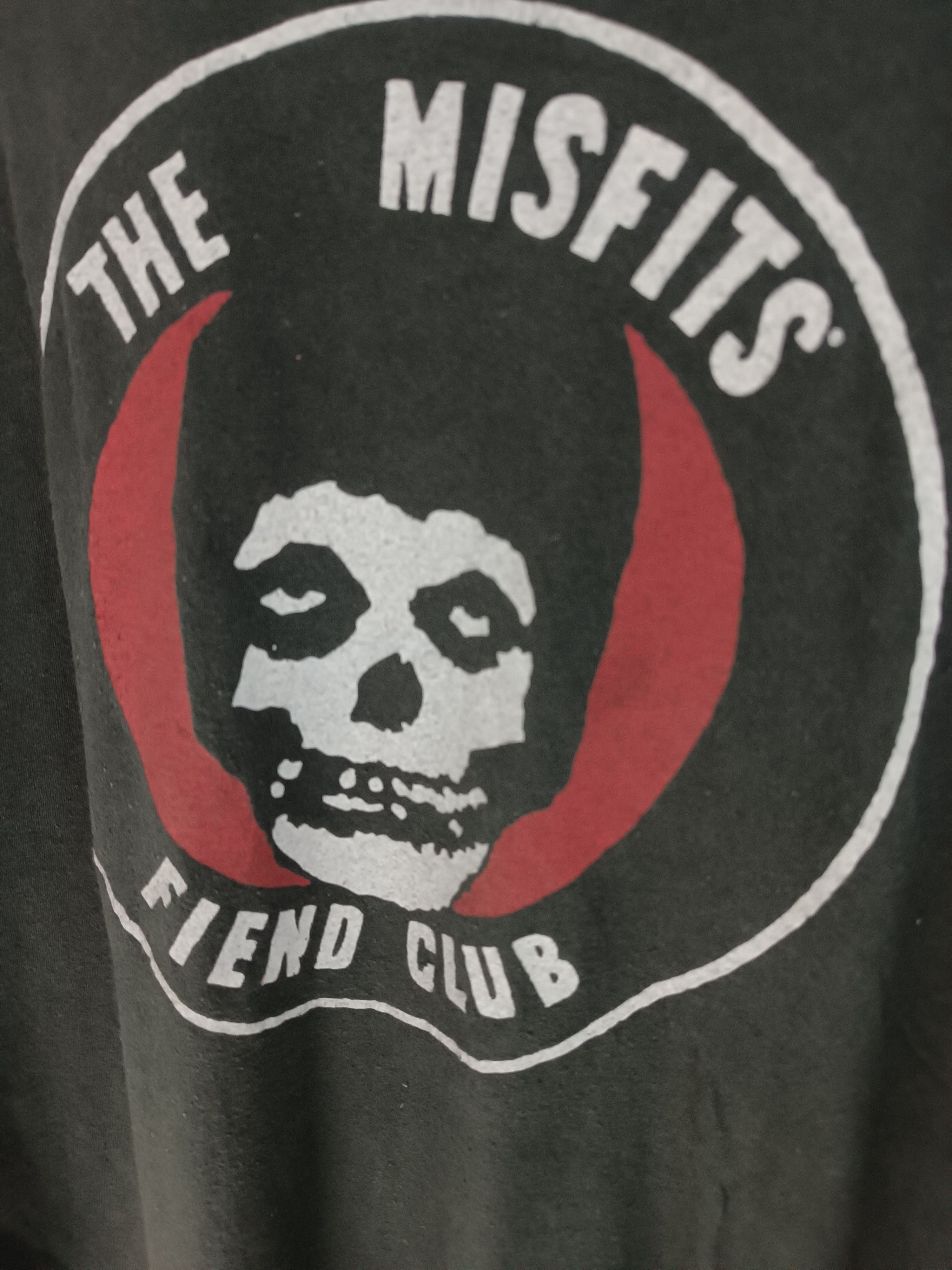 Band Tees VINTAGE THE MISFITS FIEND CLUB PUNK TEE rancid ramones nofx Size US L / EU 52-54 / 3 - 11 Thumbnail