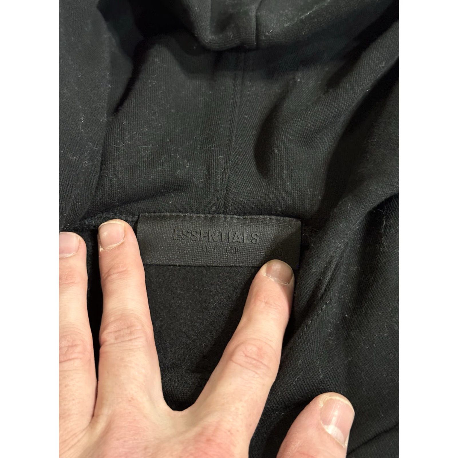 Essentials Fear of God Essentials Hoodie Men Hoodie S Jet Black Pullover OverSized Hooded Pockets NWT Brand New Size US S / EU 44-46 / 1 - 5 Thumbnail