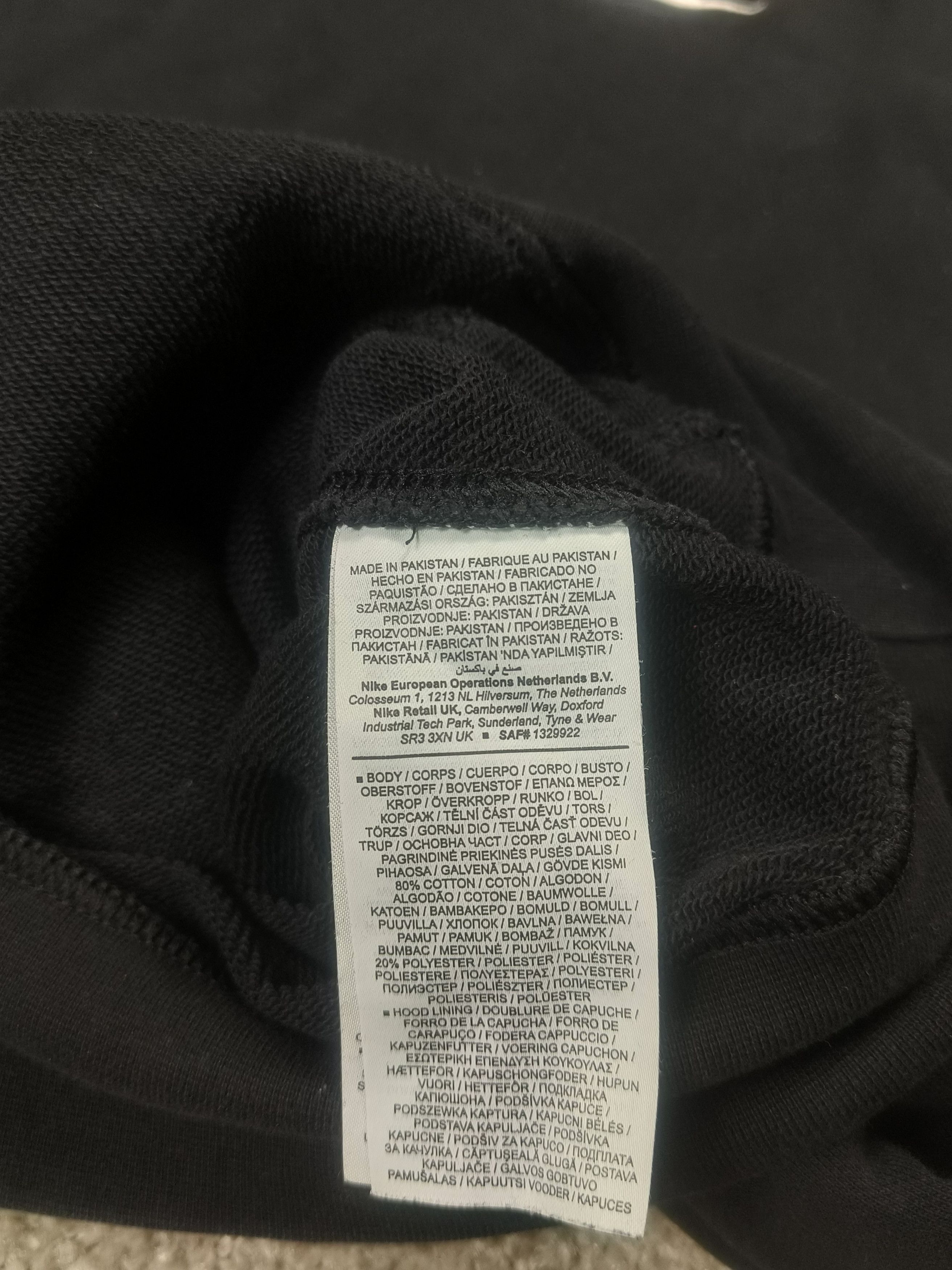 Nike Nike Multi Swoosh NSW French Terry Vtg Style Washed Hoodie Size US XL / EU 56 / 4 - 4 Thumbnail