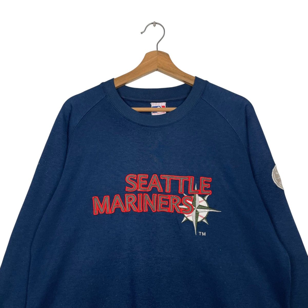 MLB Vintage Seattle Mariners Crewneck Sweatshirt Size US M / EU 48-50 / 2 - 2 Thumbnail