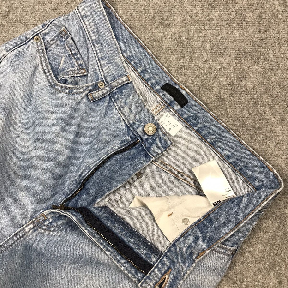 Japanese Brand JAPAN DESIGN UNIQLO DISTRESSED DENIM PANTS Size US 29 - 12 Thumbnail