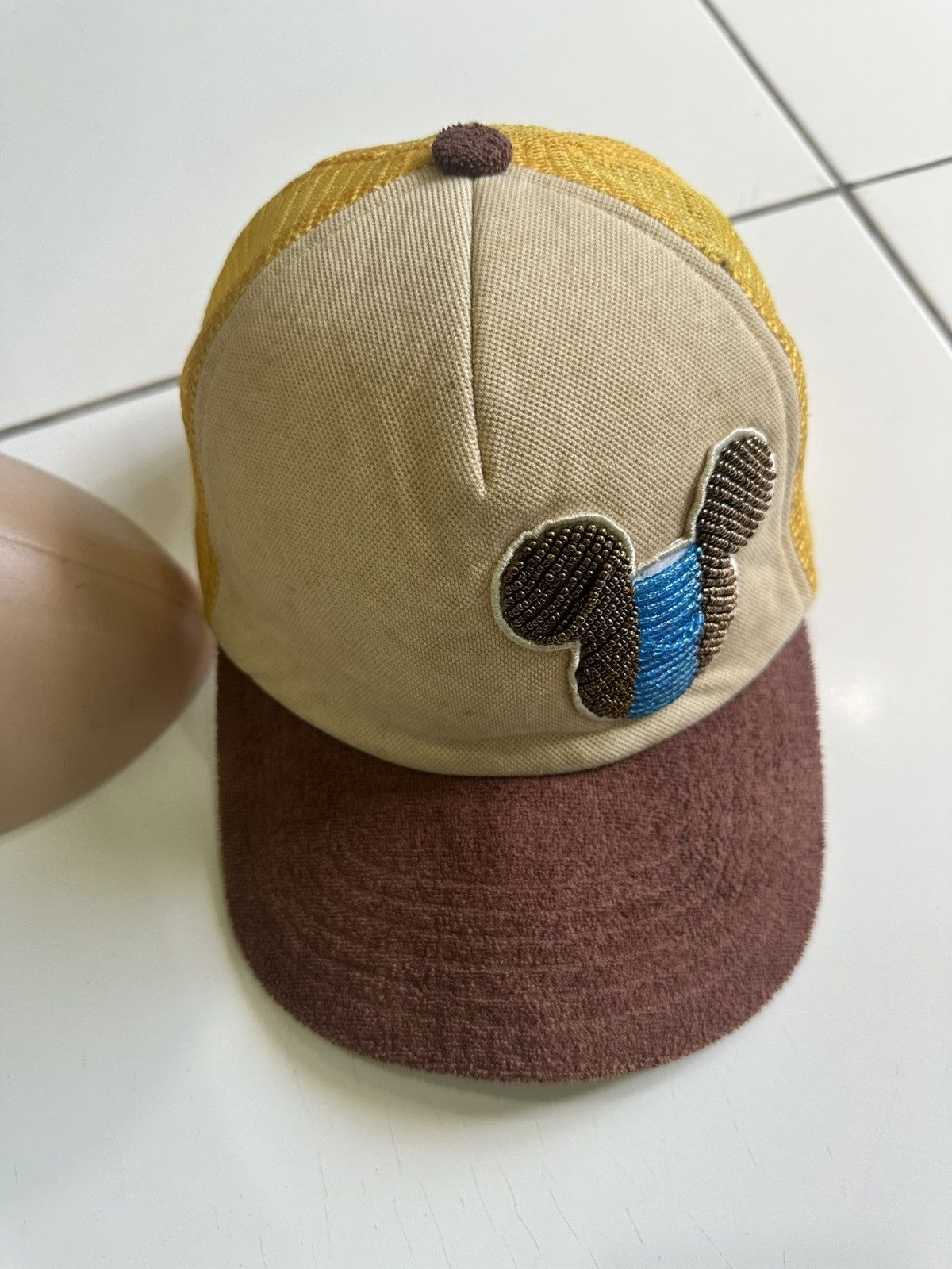 Mickey Mouse Vintage 90s Mickey Mouse trucker Hats Size ONE SIZE - 1 Thumbnail