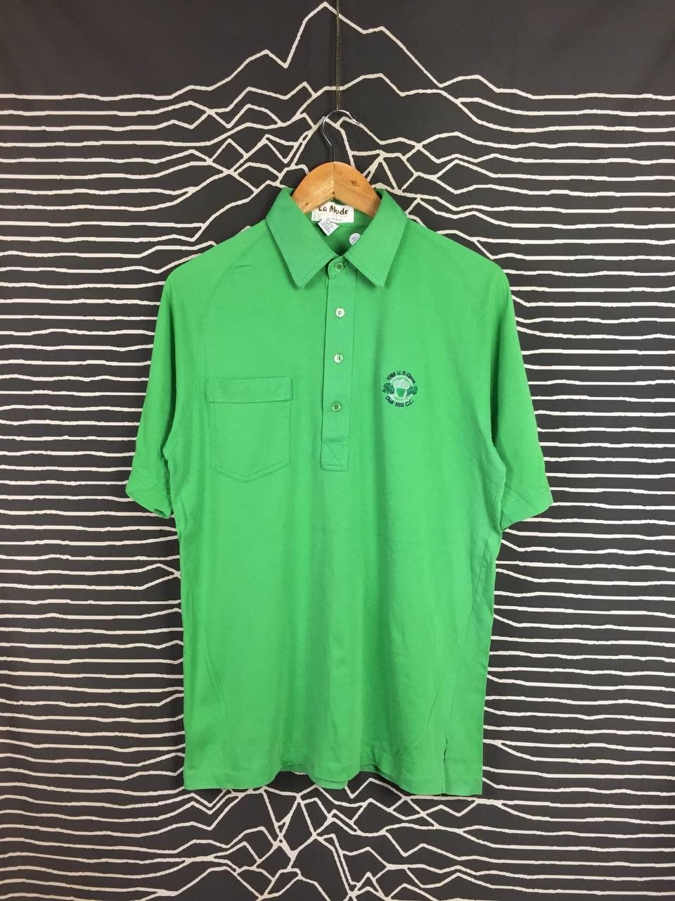 Vintage Vtg La Mode 1989 U.S Open Oak Hill CC Golf Polo Shirt Size US M / EU 48-50 / 2 - 2 Thumbnail