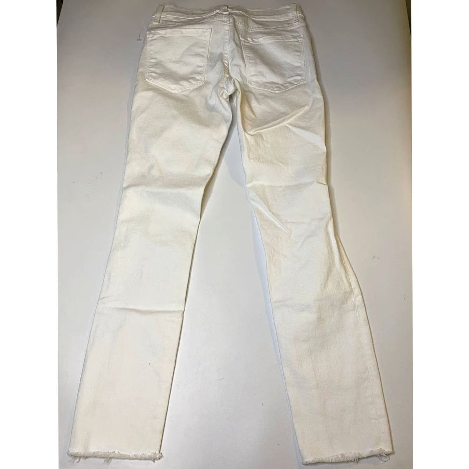 Frame FRAME Le Skinny De Jeanne White Women Jeans Size 24 Size 32" / US 10 / IT 46 - 5 Thumbnail