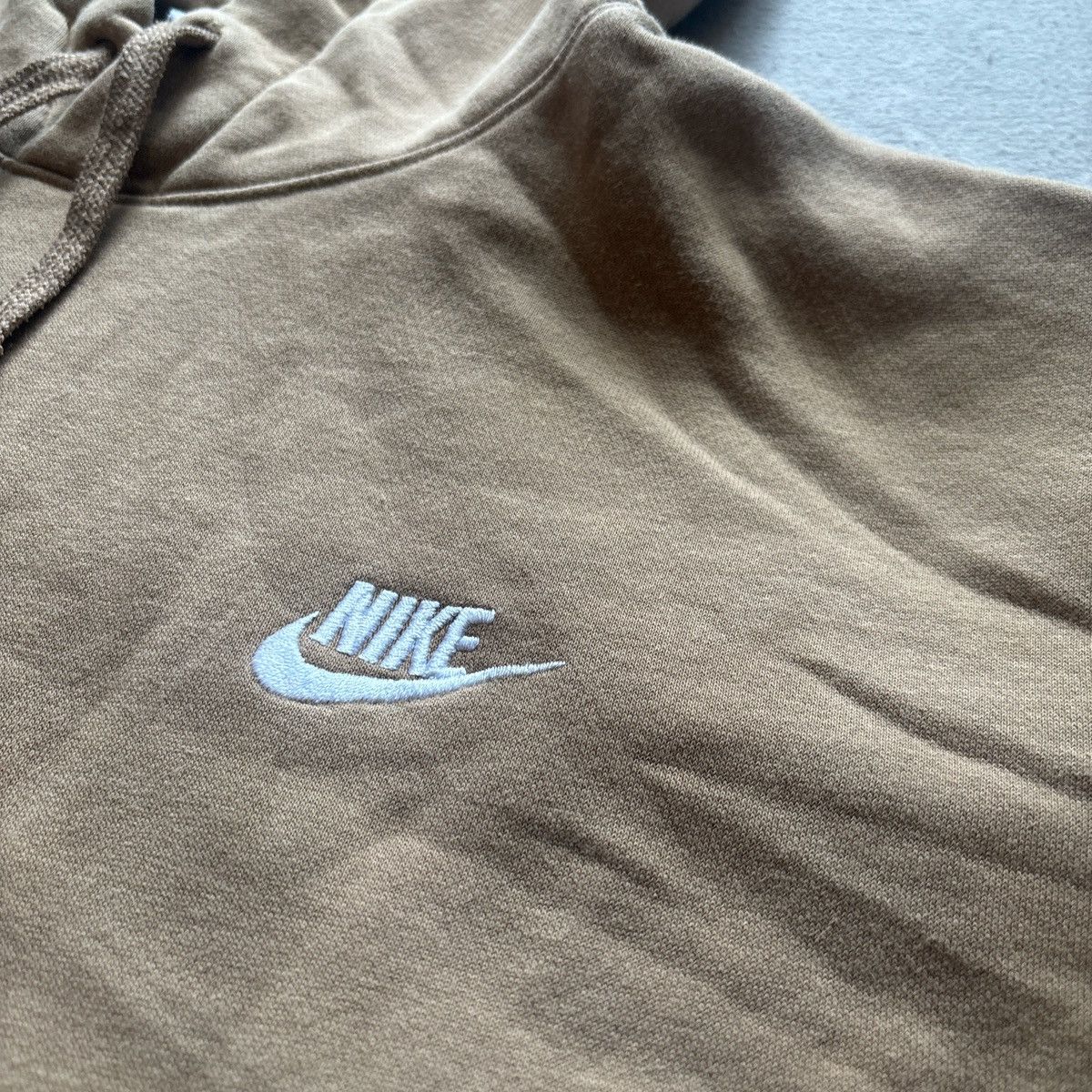 Nike Tan Nike hoodie Size US XL / EU 56 / 4 - 2 Thumbnail