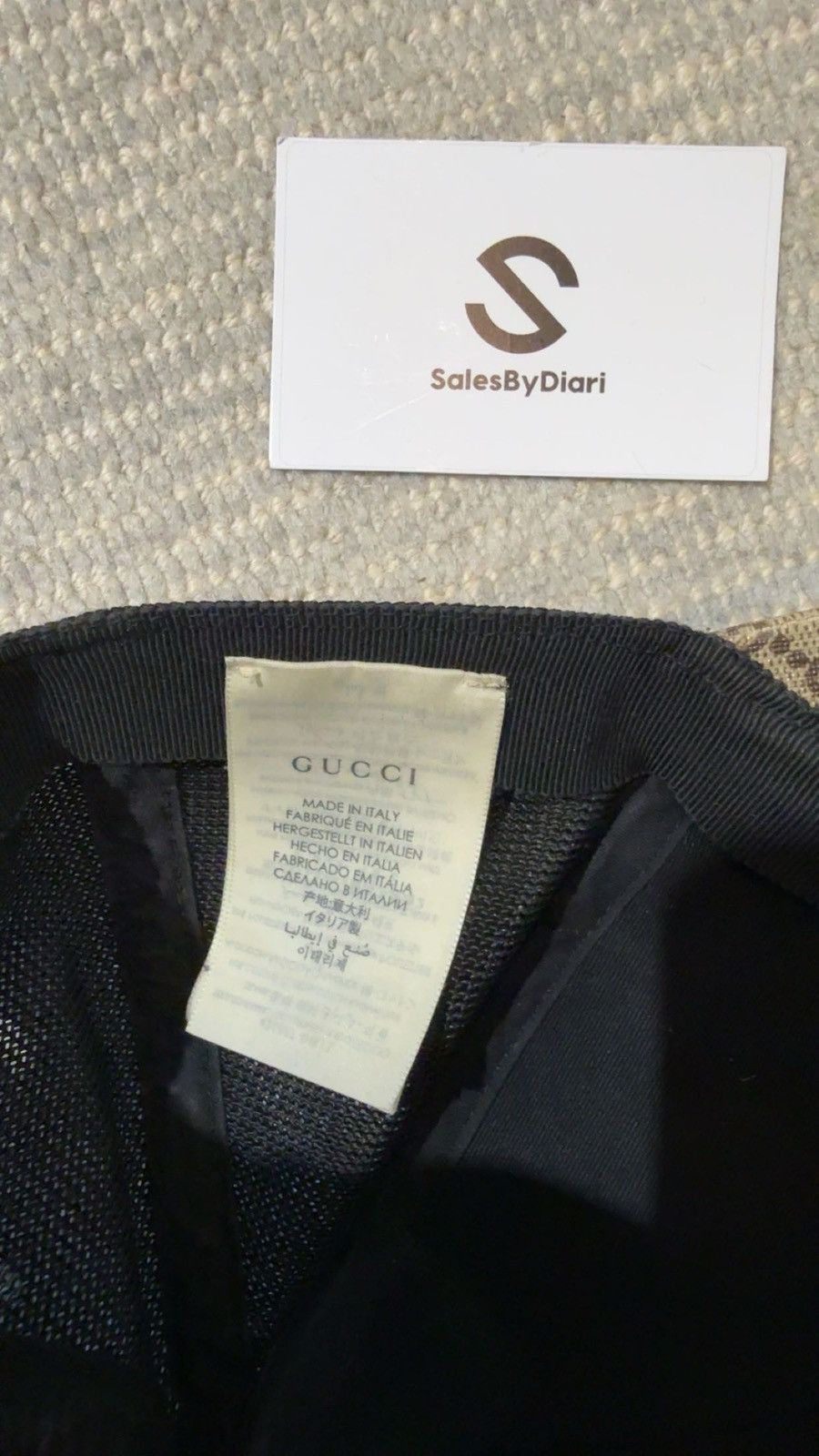 Gucci Rare Gucci Cap Size ONE SIZE - 7 Thumbnail