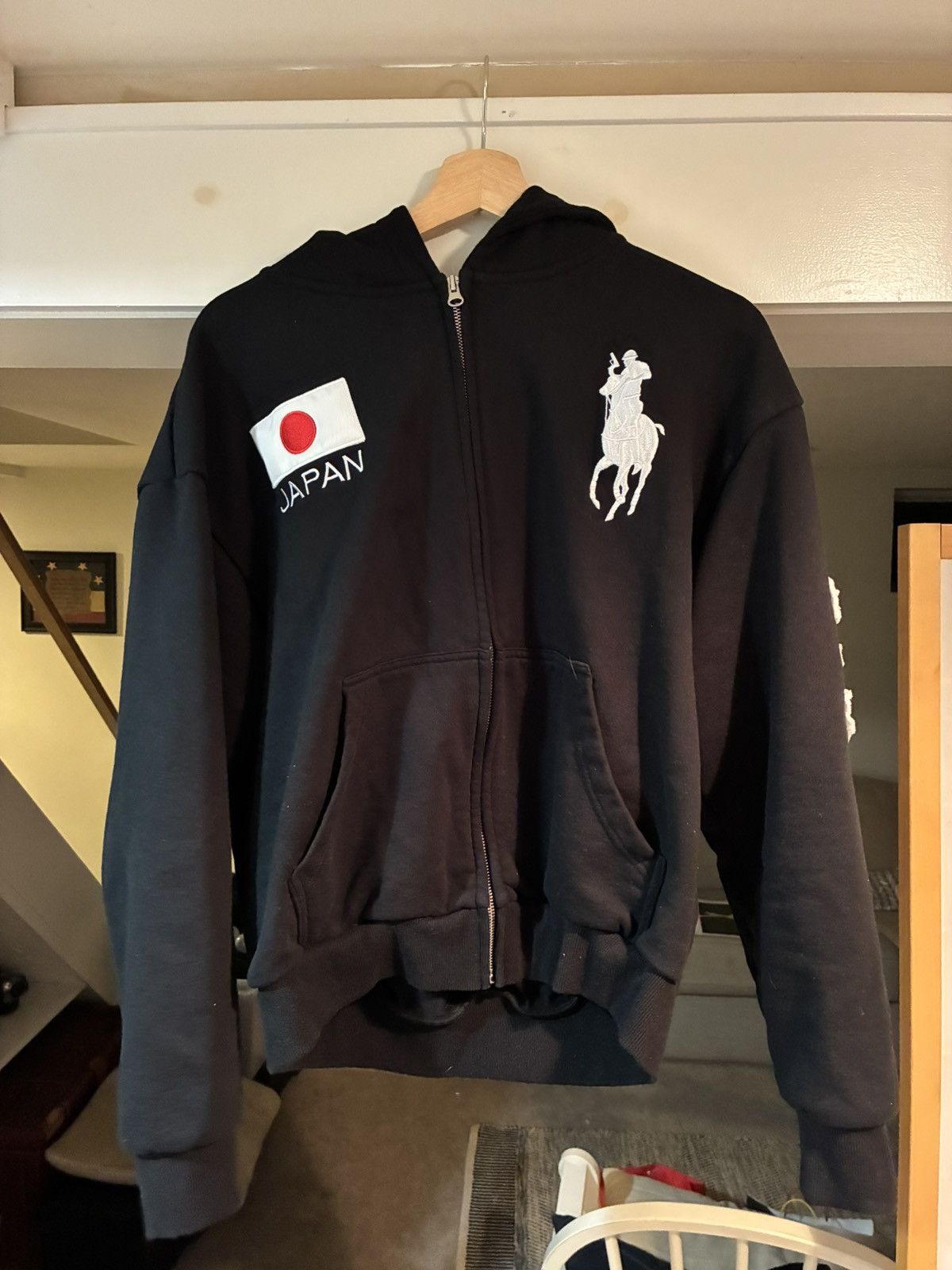 Japanese Brand Ralph Lauren Polo x Japan Zip-up Hoodie | Grailed