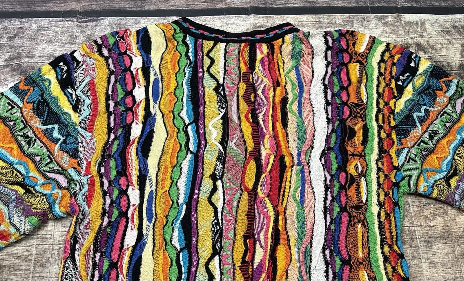 Coogi Coogi Sweater Women Medium 1/4 Zip 3D Knit Mercerized Cotton Size M / US 6-8 / IT 42-44 - 9 Thumbnail
