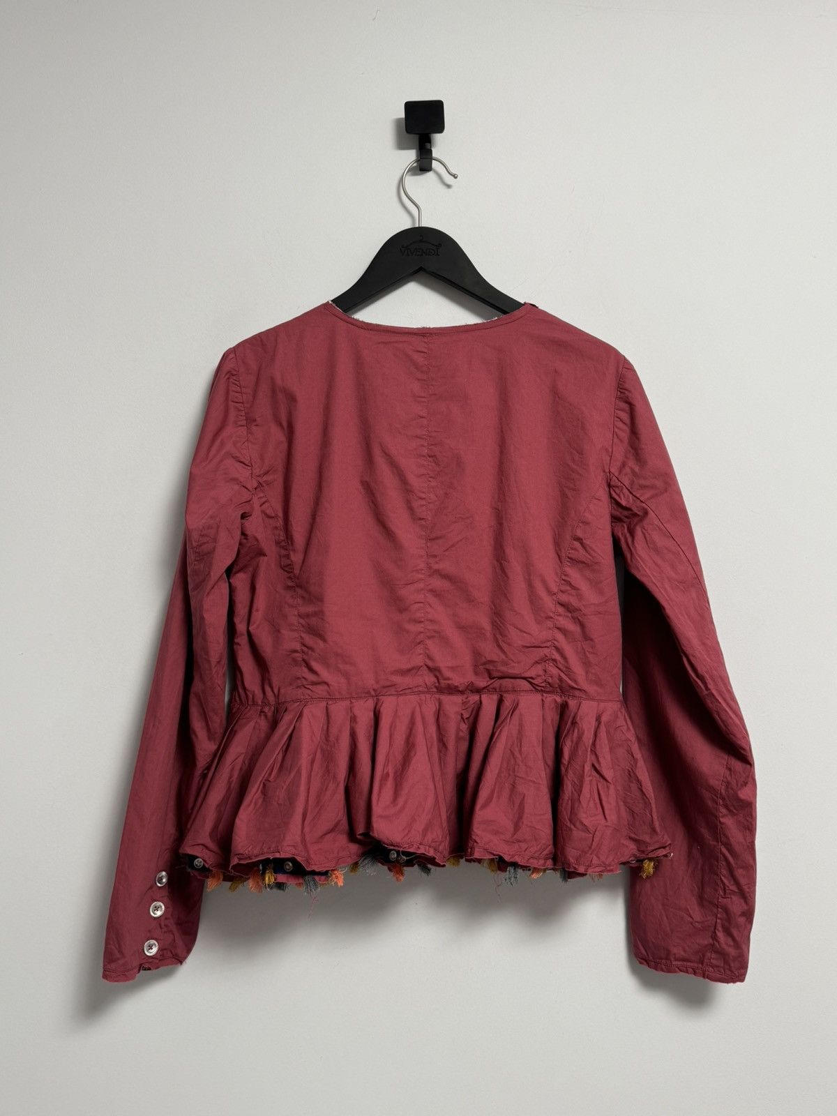Desigual Ewa i Walla cotton jacket pleated asymmetric swedish cottage Size S / US 4 / IT 40 - 9 Thumbnail