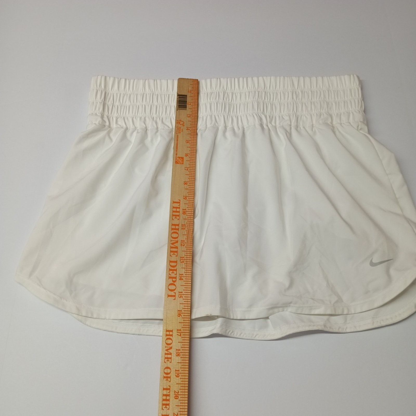 Nike Nike Women's Ultra-High Waisted One Skort WR4 White Size XL Size 36" / US 14 / IT 50 - 3 Thumbnail