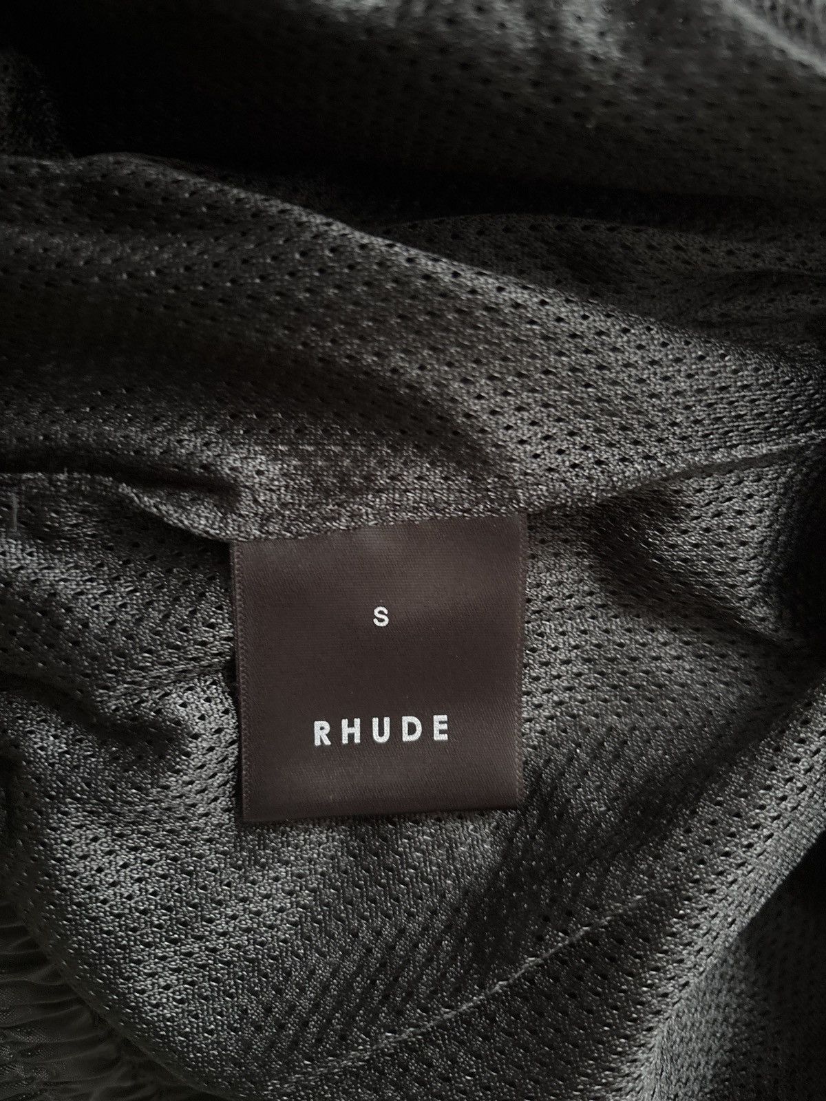 Rhude Rhude Green Black Logo Windbreaker Track Jacket Size US S / EU 44-46 / 1 - 4 Thumbnail
