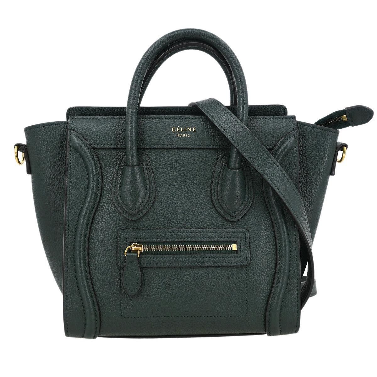 Celine Celine Luggage Bag Grainy Leather Size ONE SIZE - 1 Thumbnail