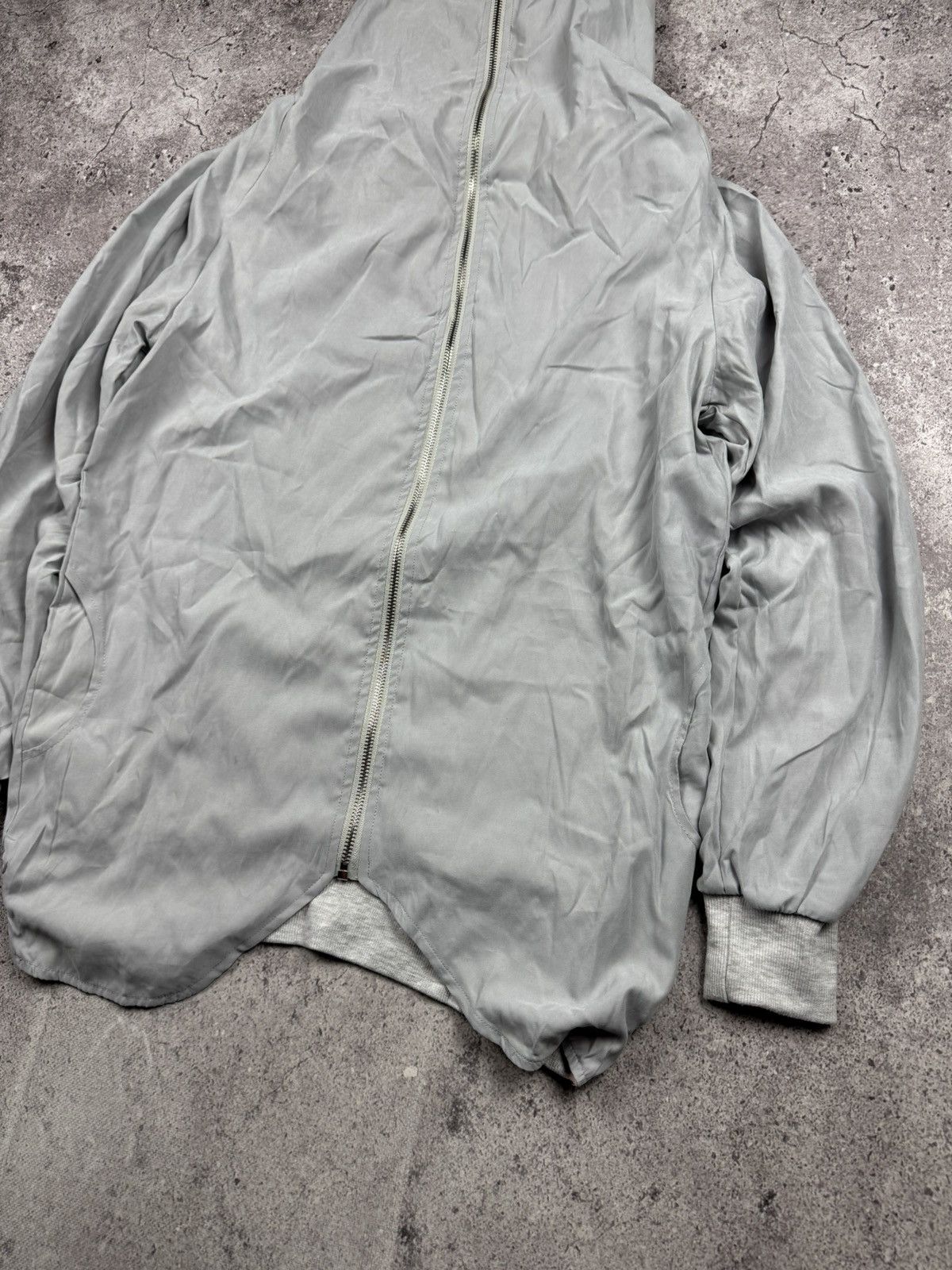 Japanese Brand Full Zip Rick Owen's style Opium Y2K Oversized