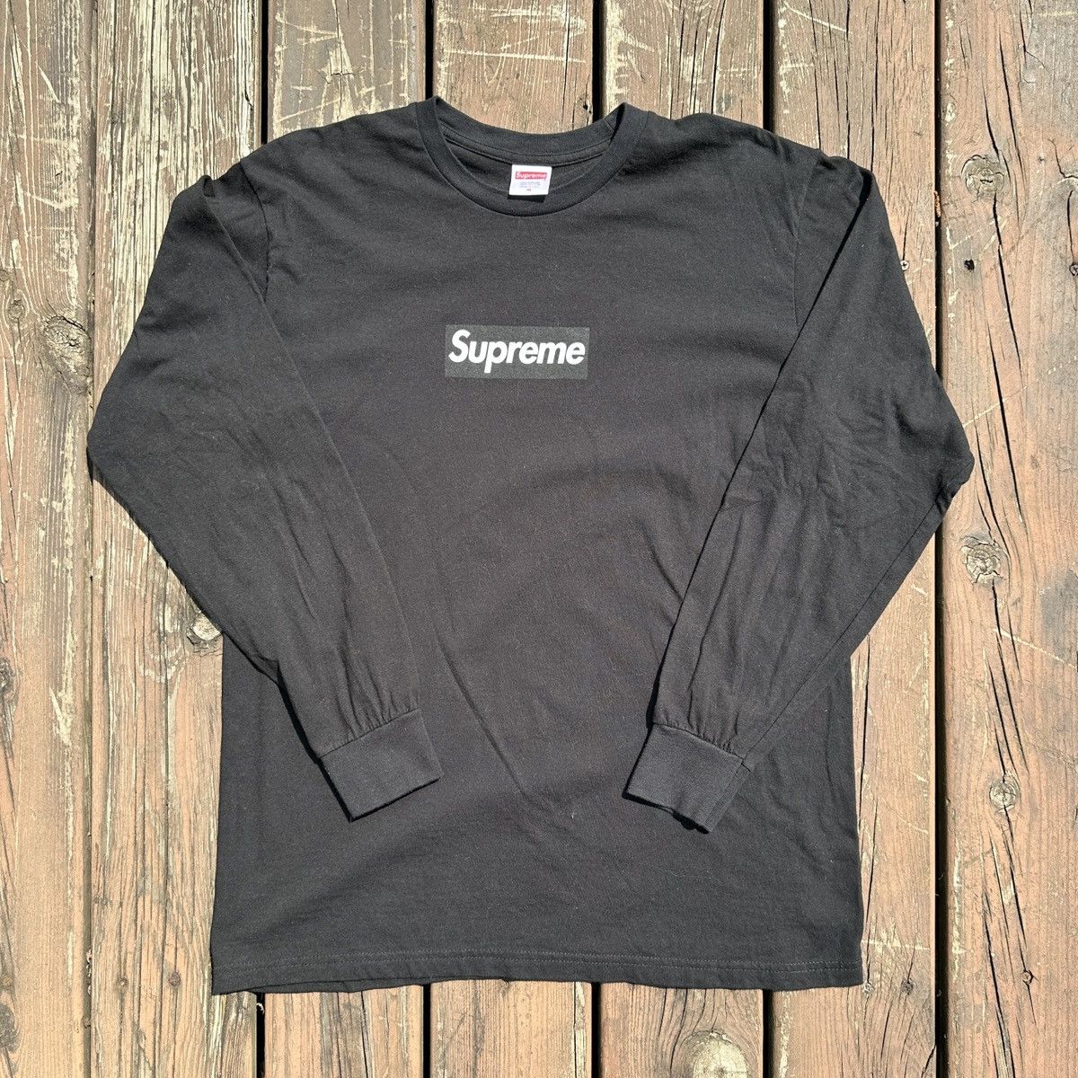 Box Logo long-sleeve T-shirt