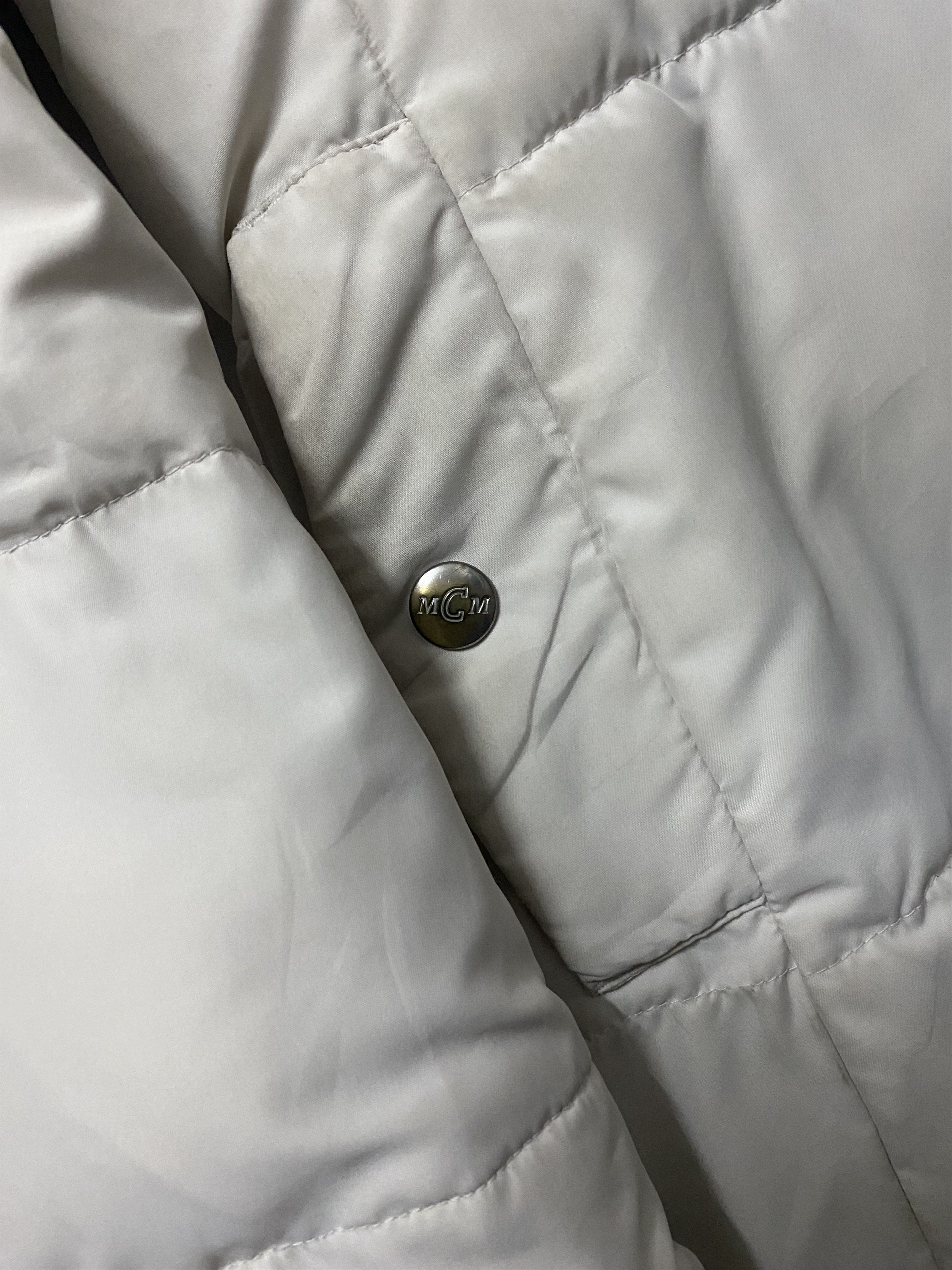 MCM MCM O.T.C White Puffer Long Jacket Hoodie Size L / US 10 / IT 46 - 7 Thumbnail