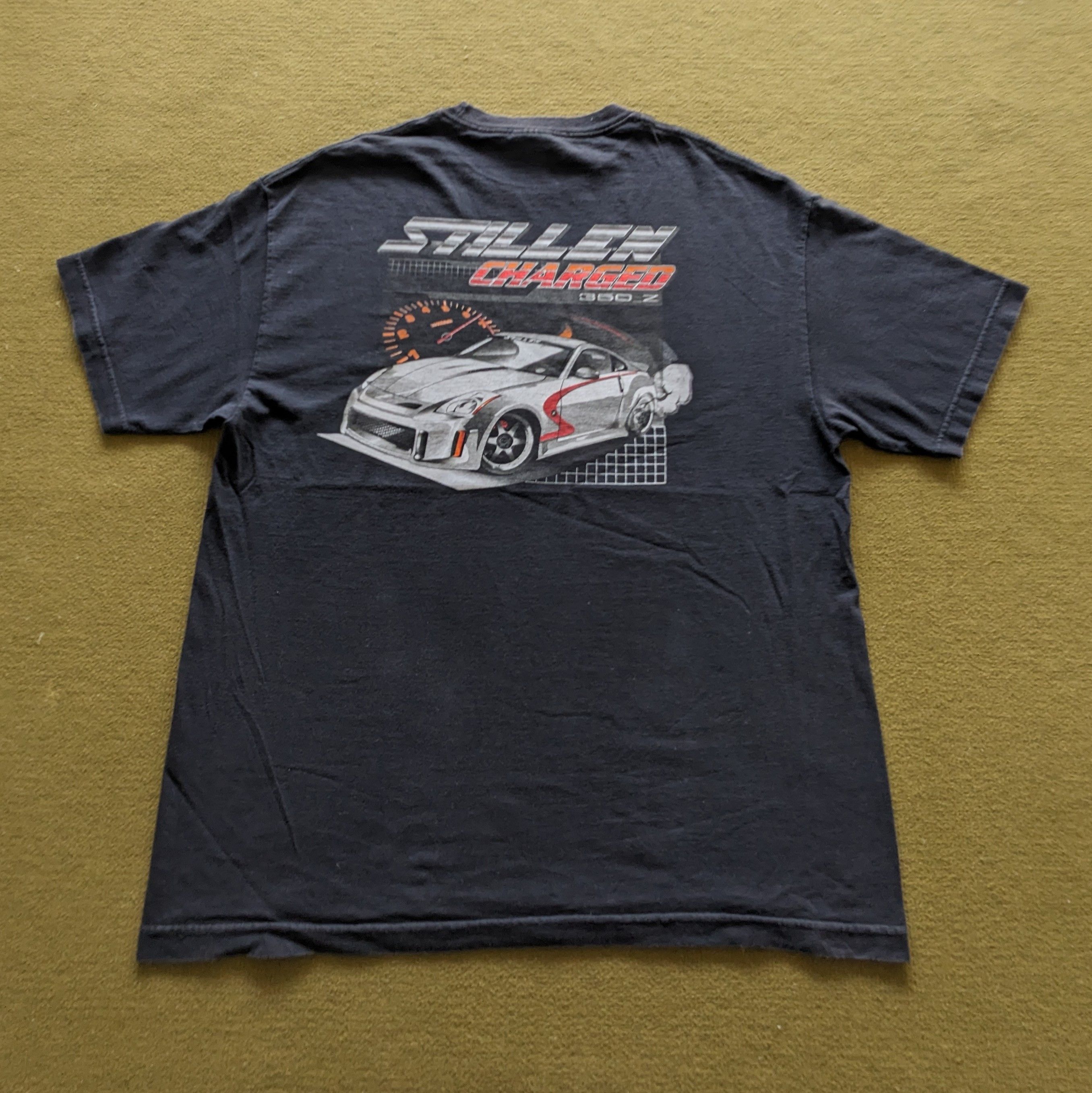 Japanese Brand Vintage STILLEN CHARGED 350Z Nissan GT-R T-shirt Size US XL / EU 56 / 4 - 1 Thumbnail
