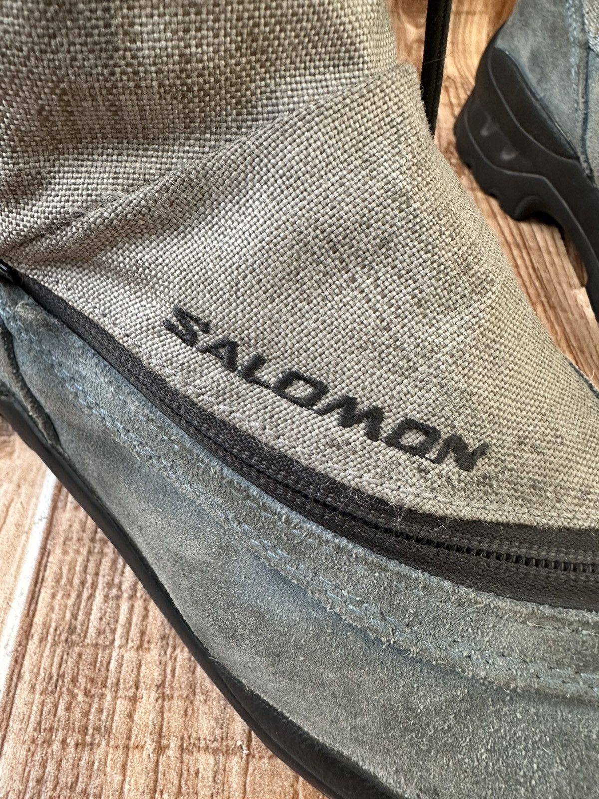 Salomon Vintage Salomon Adventure 7 ADV 7 archive hiking boots Size US 8 / EU 41 - 14 Thumbnail