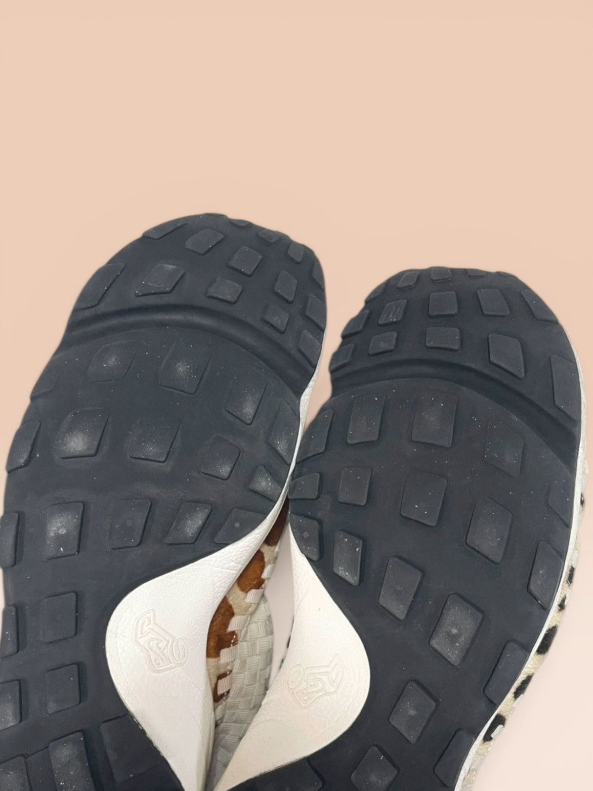 Nike Air Footscape Woven ”Natural and Brown“ & "Whit Cow Print" Size US 10 / EU 43 - 15 Thumbnail