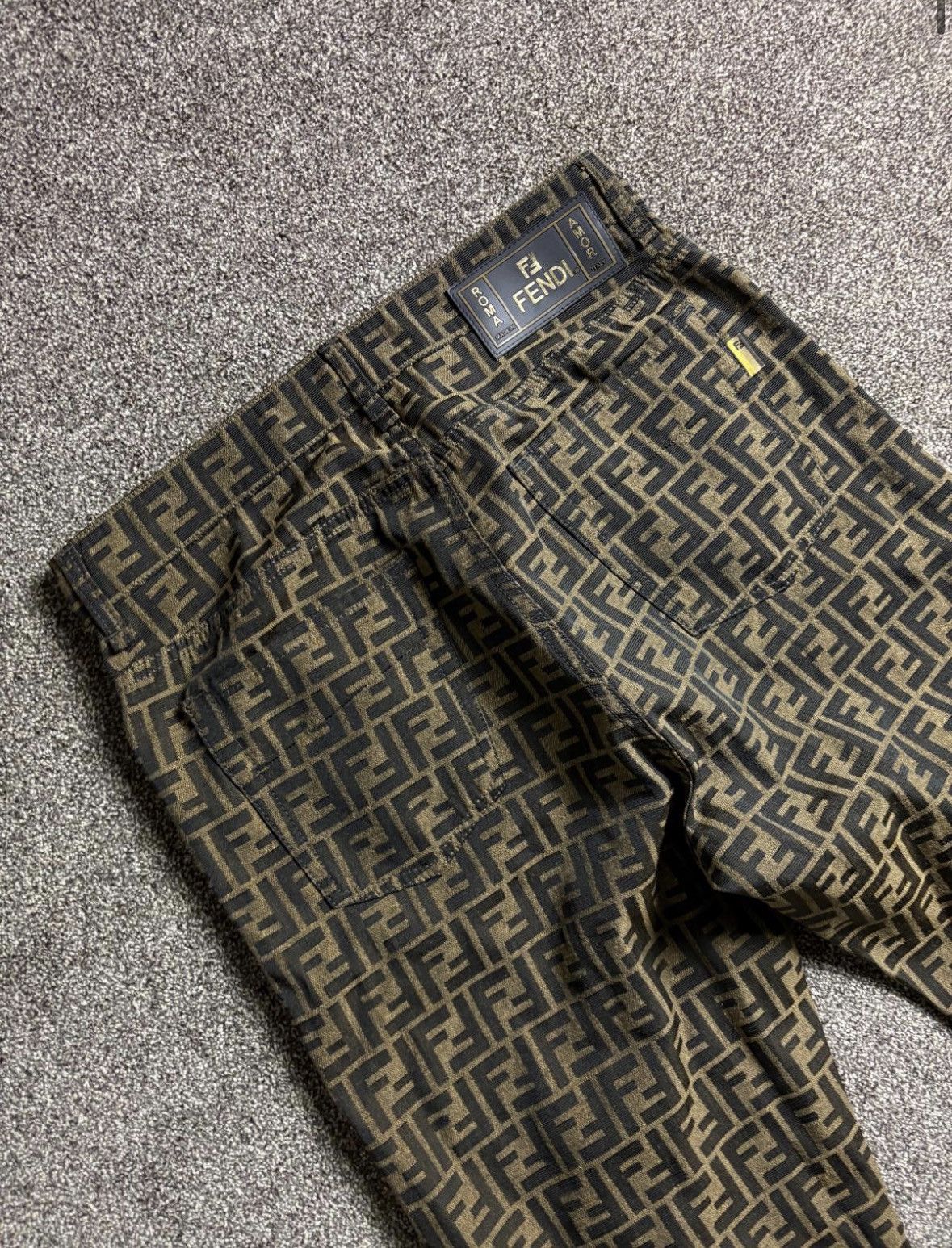 Fendi Fendi FF Monogram Trousers Size US 32 / EU 48 - 2 Thumbnail