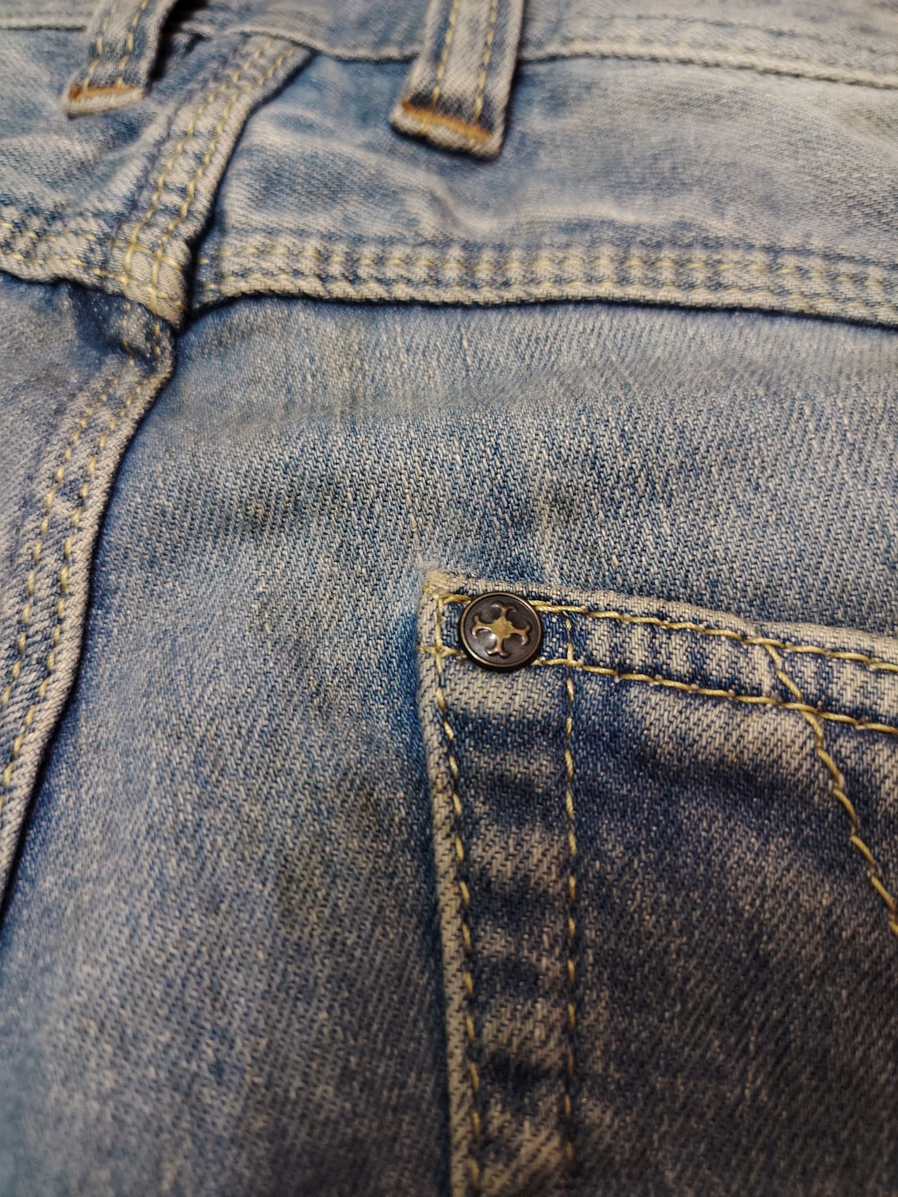 If Six Was Nine Japanese Nicole Club for men Distressed denim Flared Jeans Size US 30 / EU 46 - 18 Thumbnail